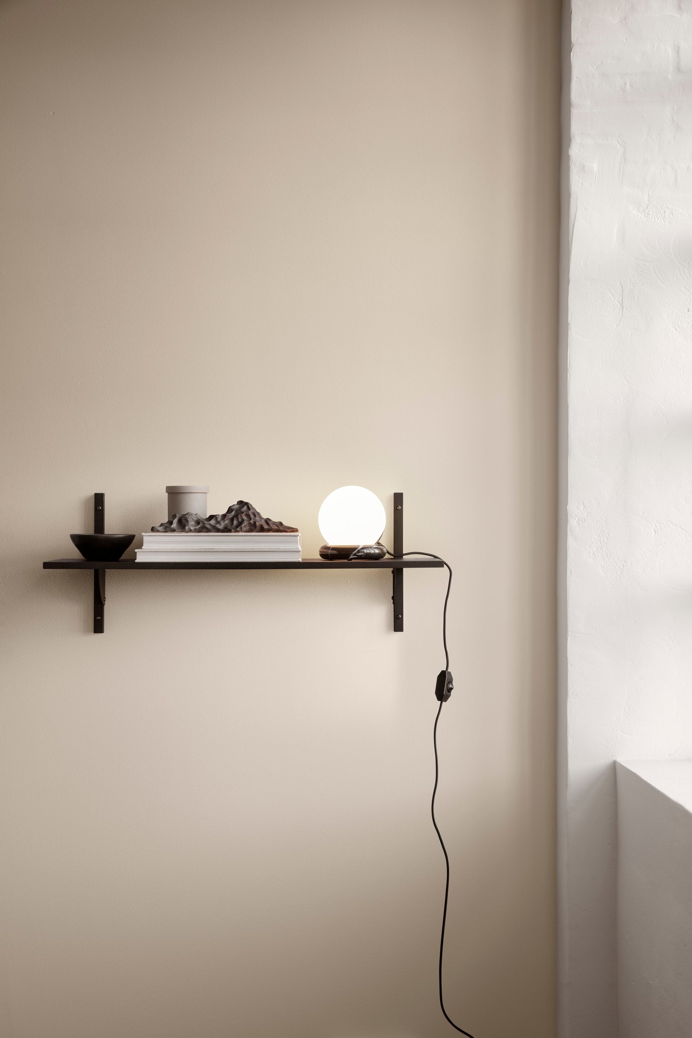 Rest Lamp | White Marble | Table Lamp - Lifestory - ferm LIVING