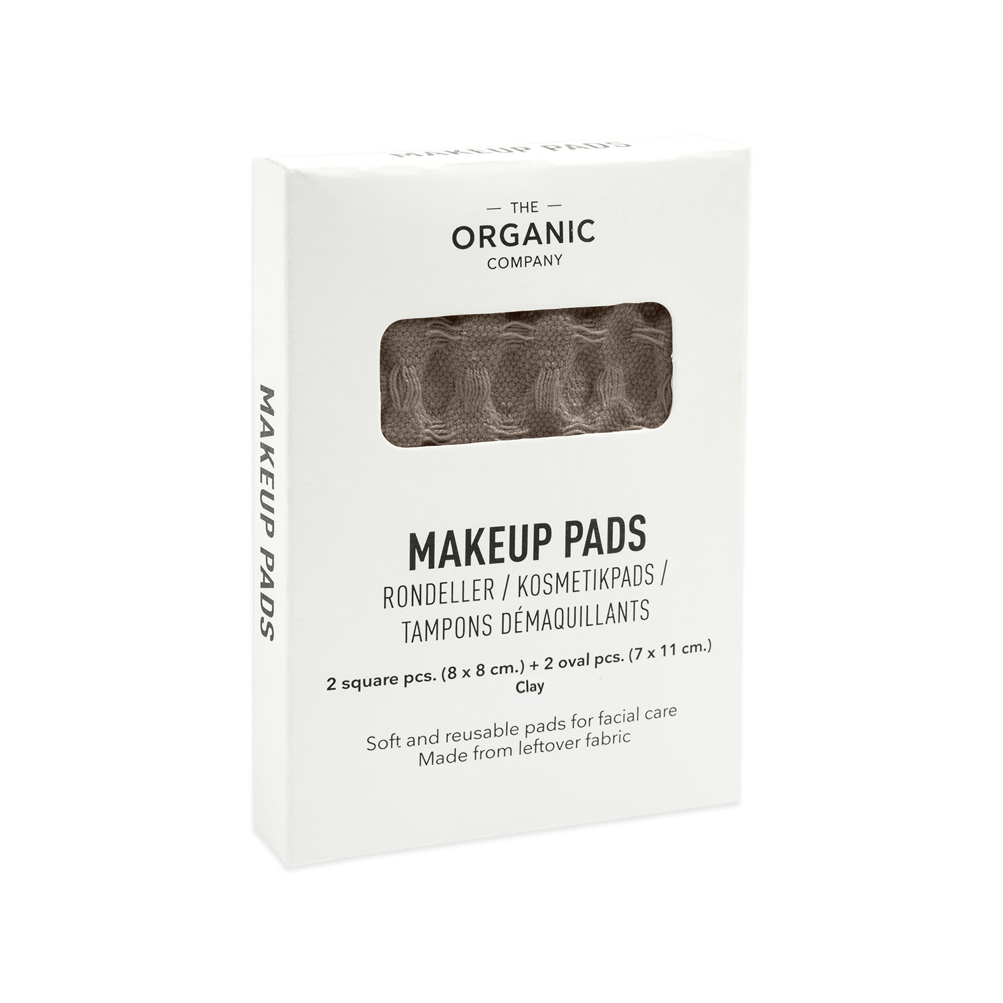 Re-usable Waffle Make Up Pads | Clay | by The Organic Company - Lifestory - The Organic Company