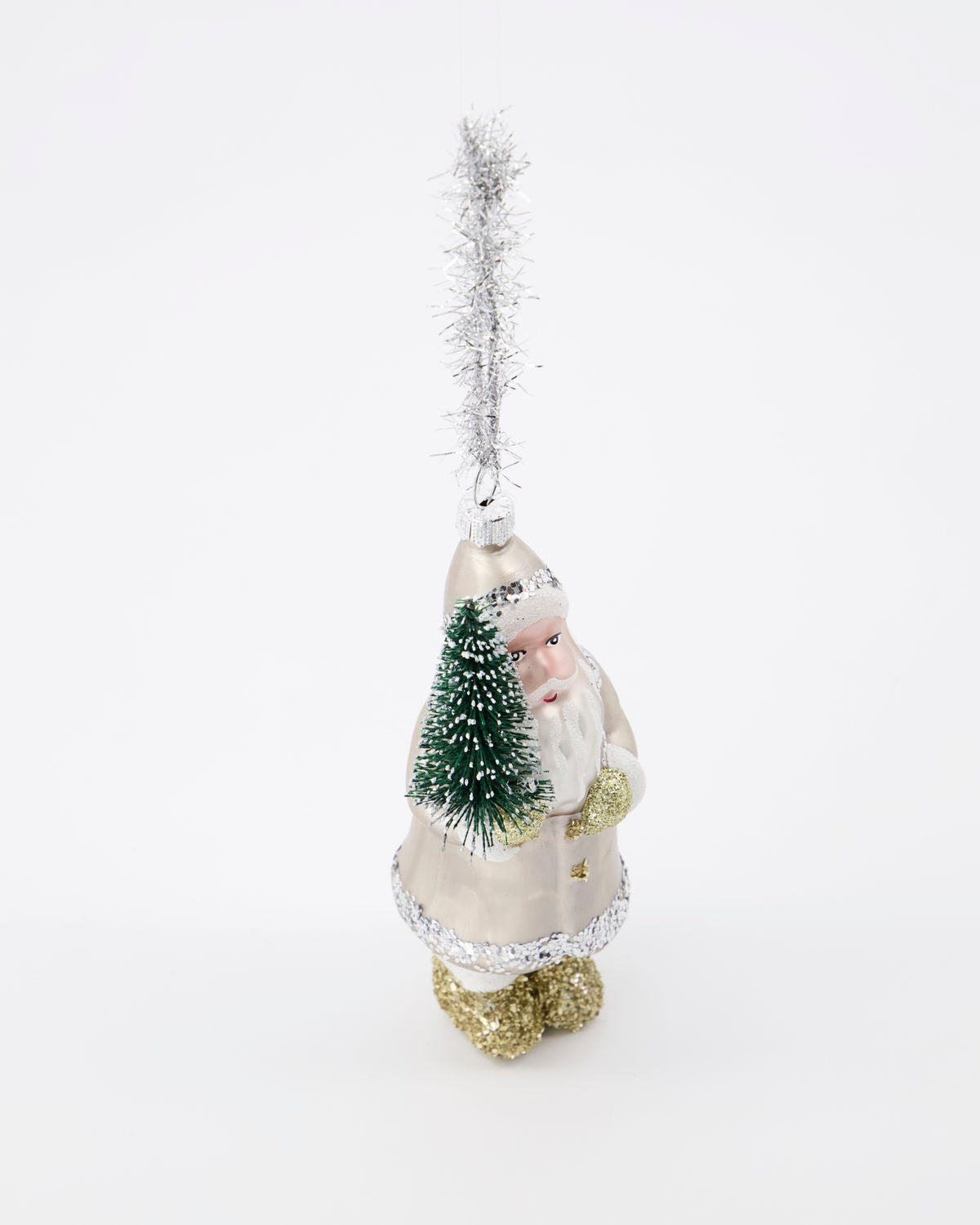 Santa With Tree | Christmas Decoration | Silver | House Doctor - Lifestory - House Doctor