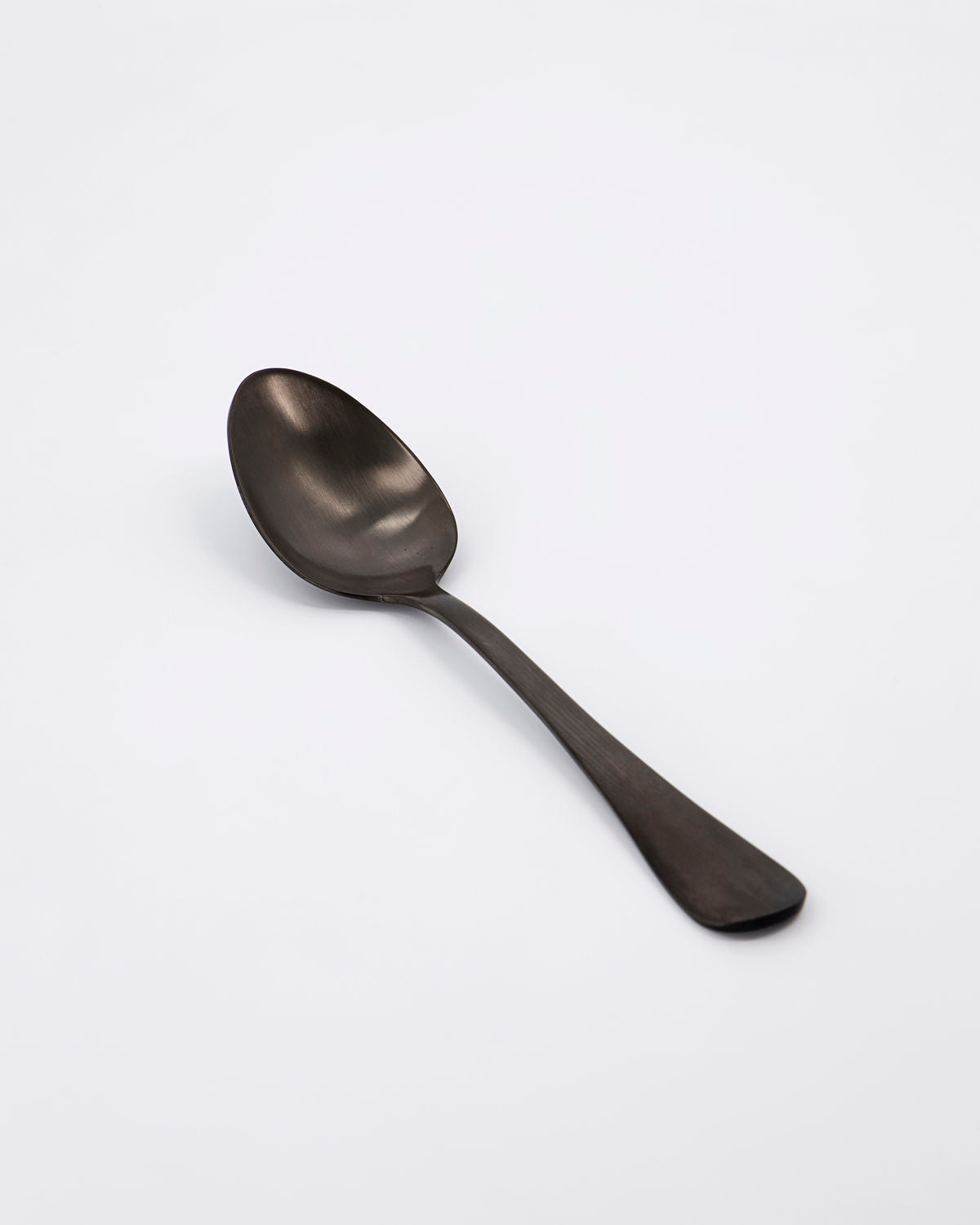 Large Spoon, Dessert Pasta Etc | Gunmetal Black | Lery - Lifestory - House Doctor