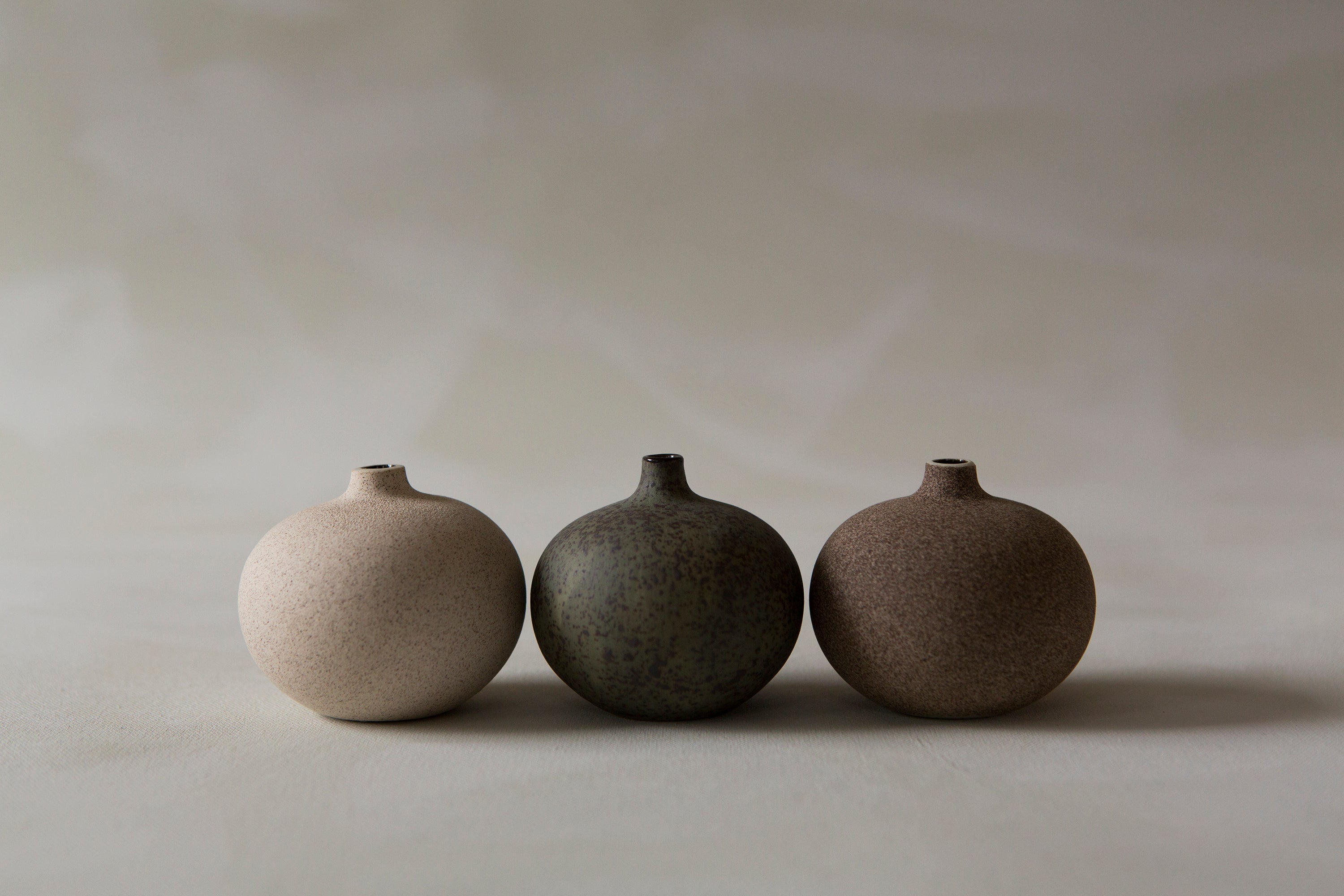 Bari Vase | Medium | Green Melange | by Lindform - Lifestory - Lindform
