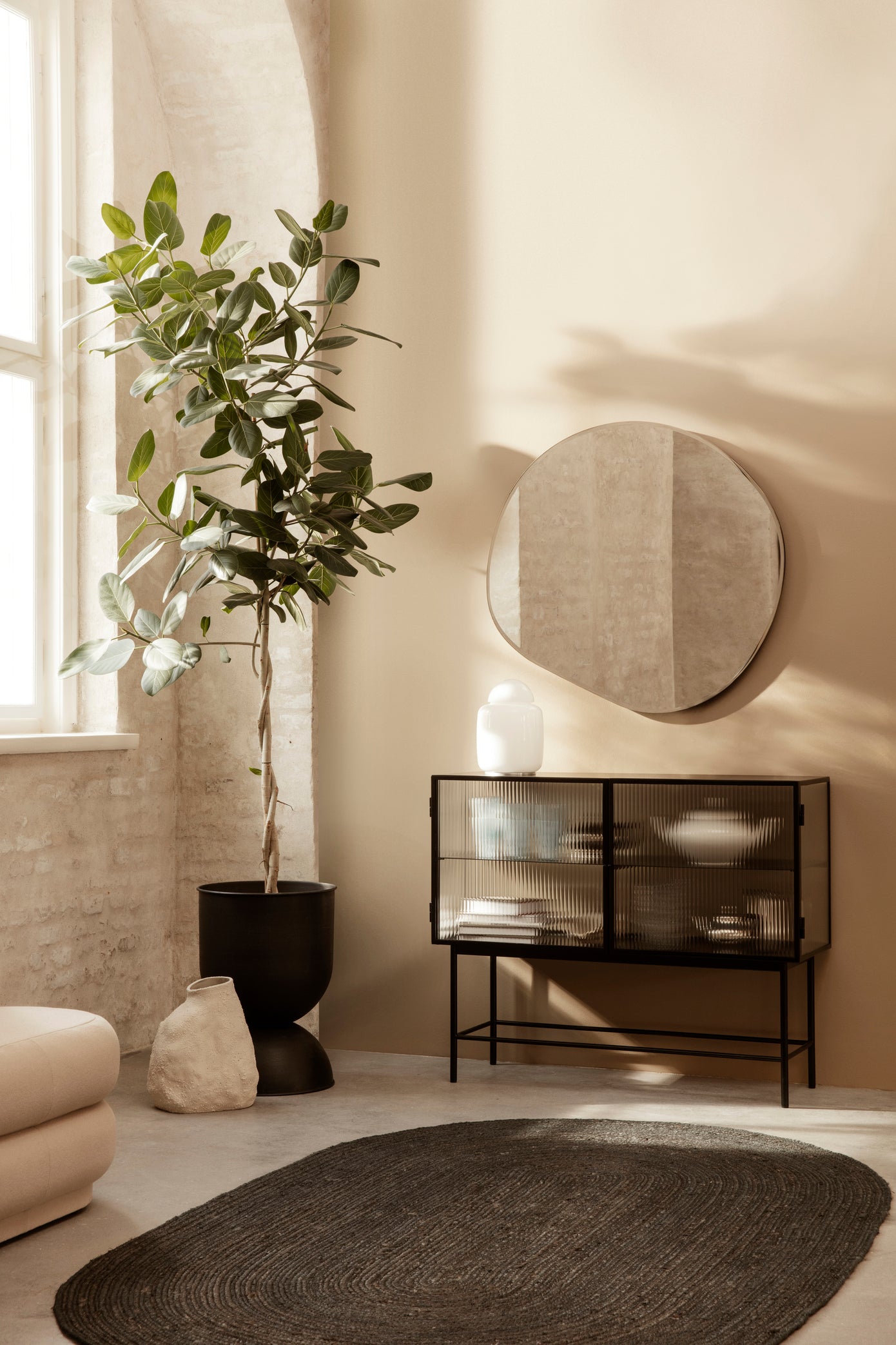 Pond Mirror | Wall Mirror | XL - Lifestory - ferm LIVING