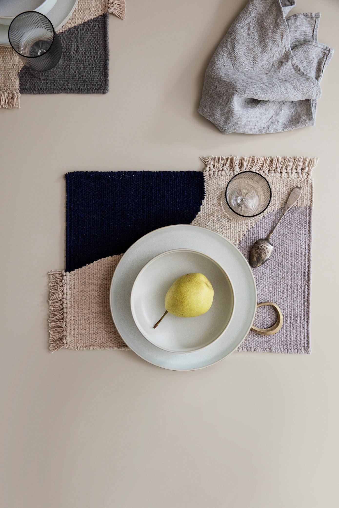 Sekki Dinner Plate | 25.5cm | Cream | Ceramic | by ferm Living - Lifestory