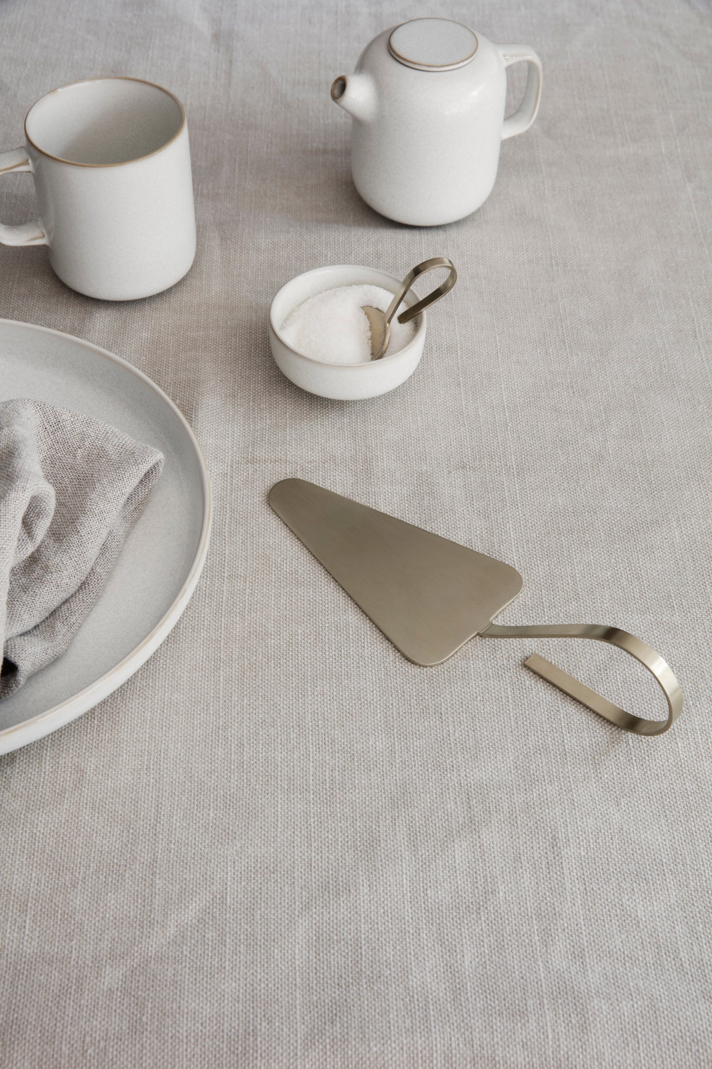 Sekki Dinner Plate | 25.5cm | Cream | Ceramic | by ferm Living - Lifestory