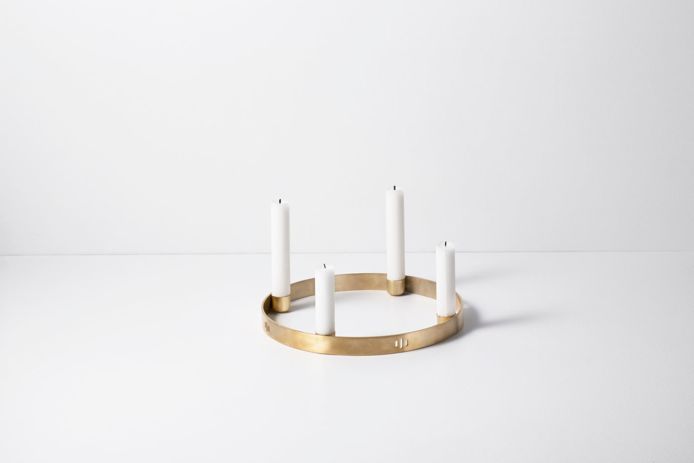 Circle Candle Holder | Small | Brass | by ferm Living - Lifestory - ferm Living