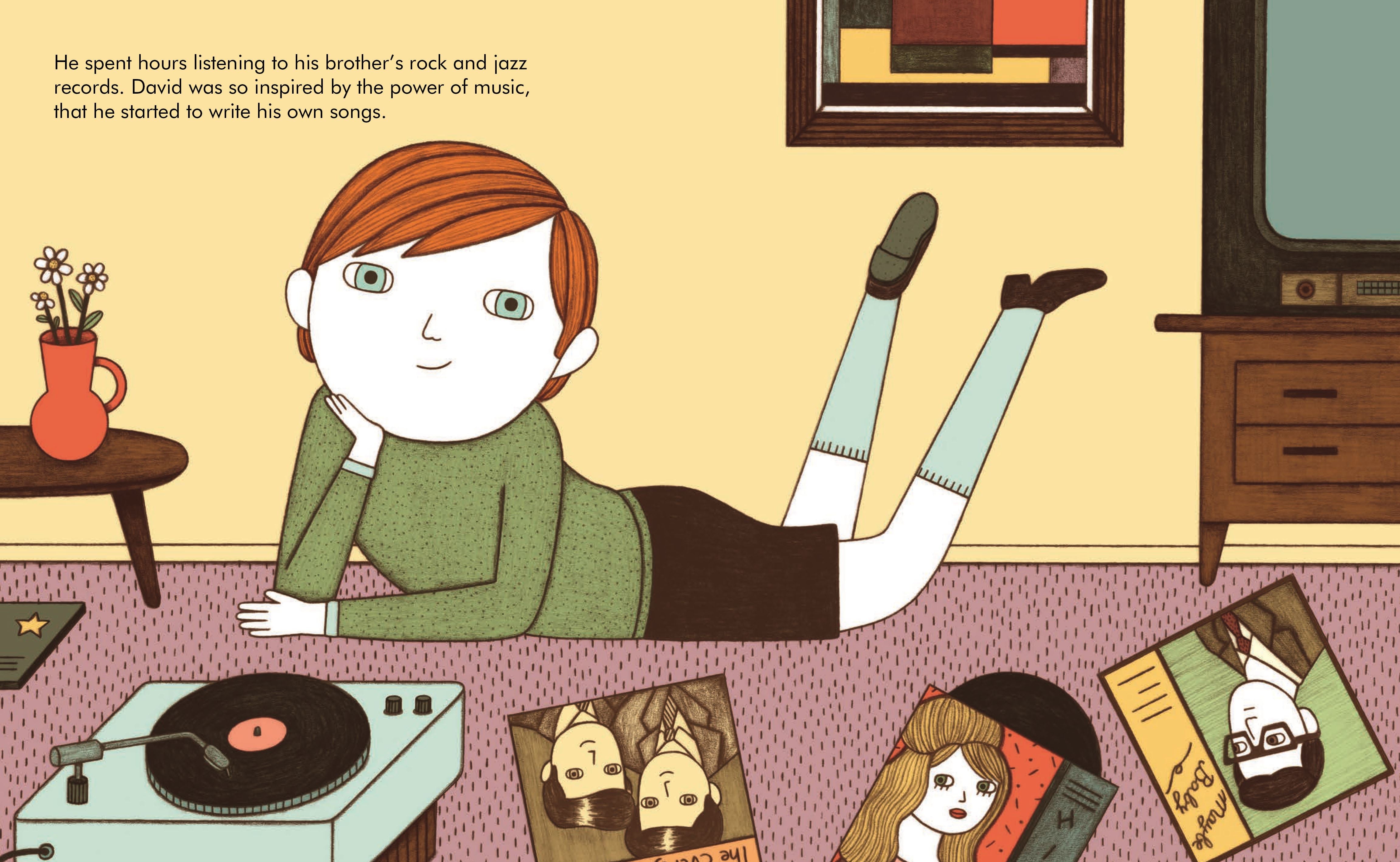 Little People Big Dreams: David Bowie | Book | by Isabel Sanchez Vegara - Lifestory - Bookspeed