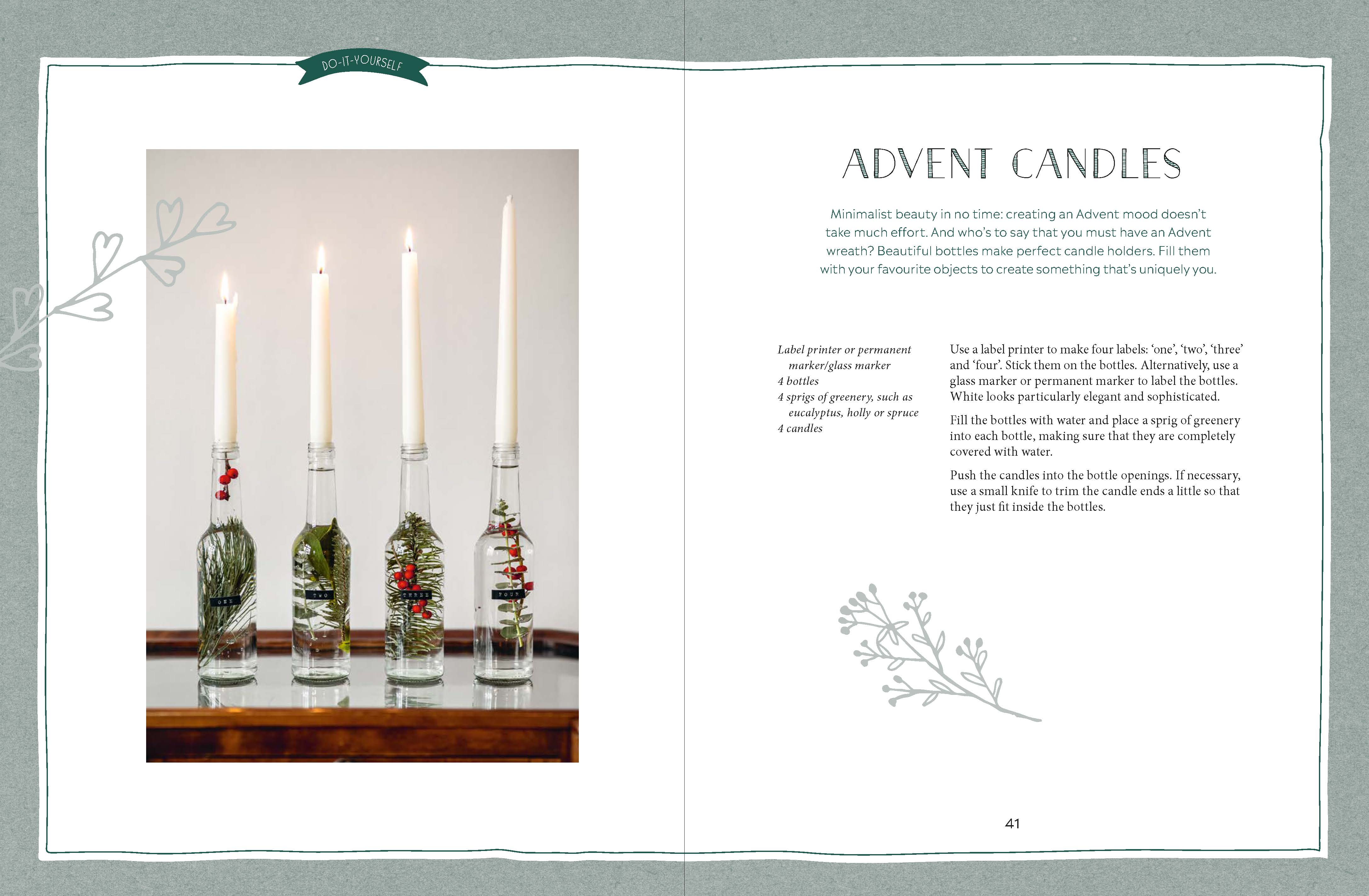 Advent: Recipes and Crafts for the Countdown to Christmas | Book | Fleiter, Laura & Niehoff, Kerstin - Lifestory - Bookspeed