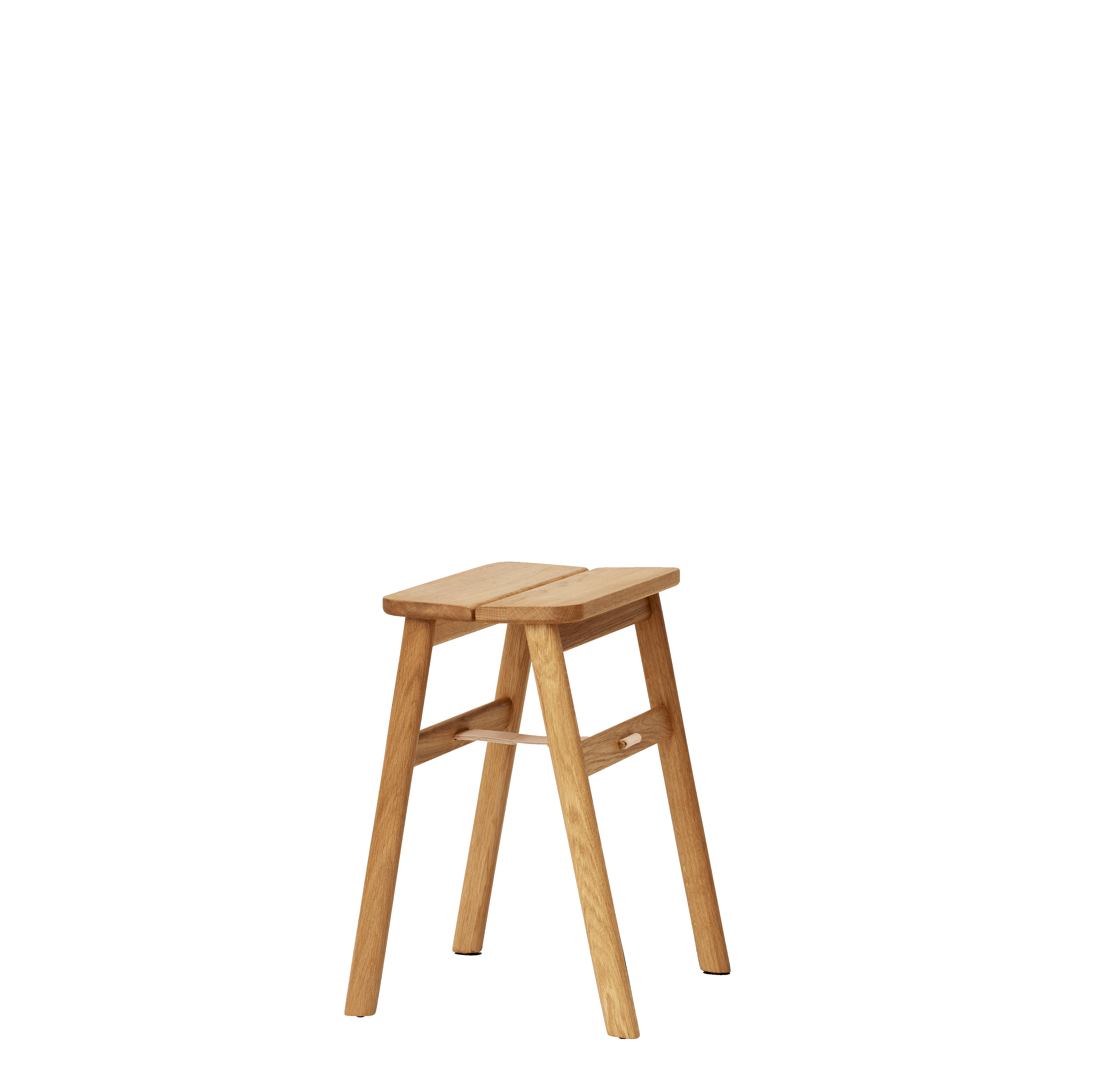 Angle Foldable Stool | Oiled Oak | by Form & Refine - Lifestory - Form & Refine