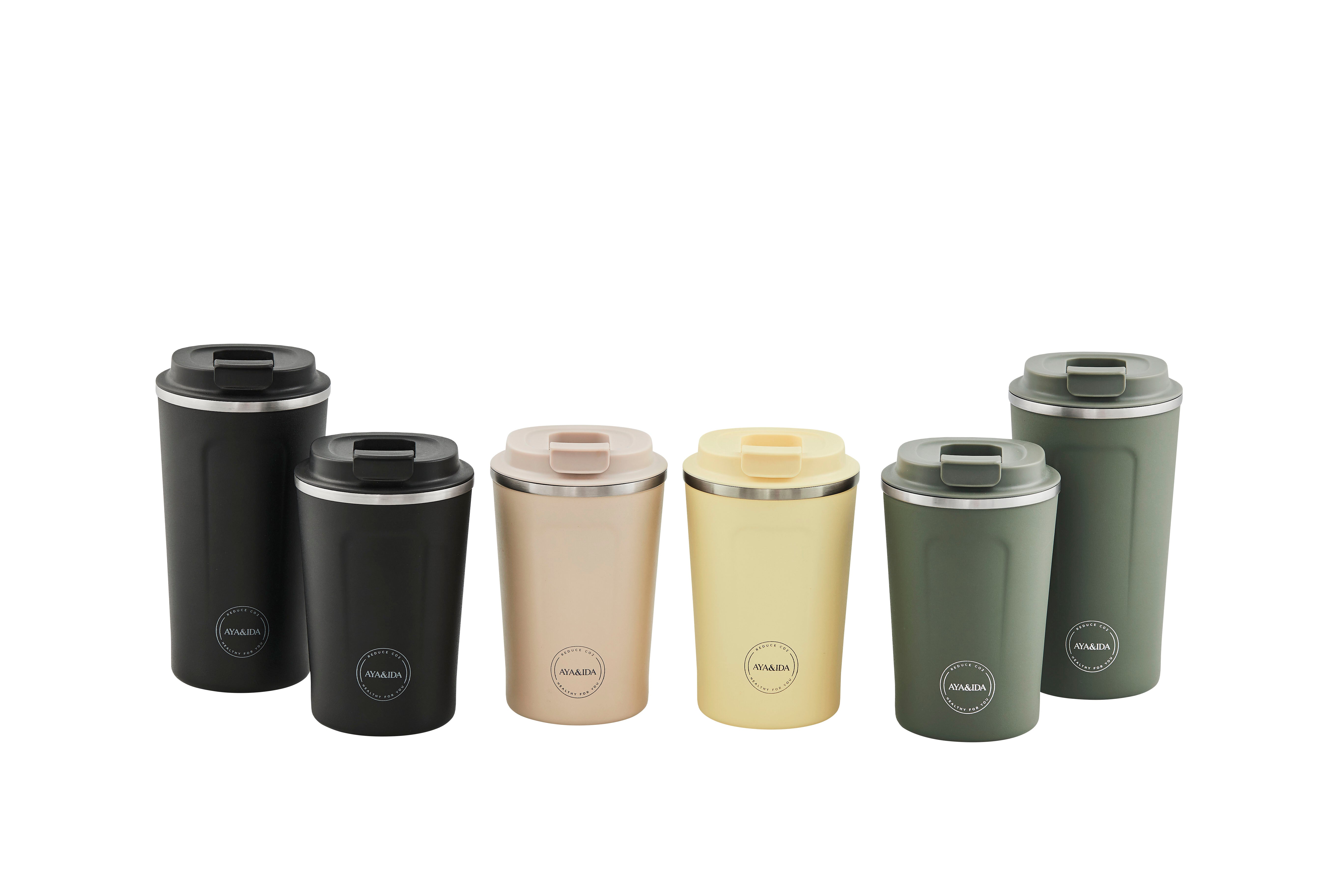 Aya&Ida CUP2GO | 380ml | Keeps Hot or Cold in various colours at Lifestory