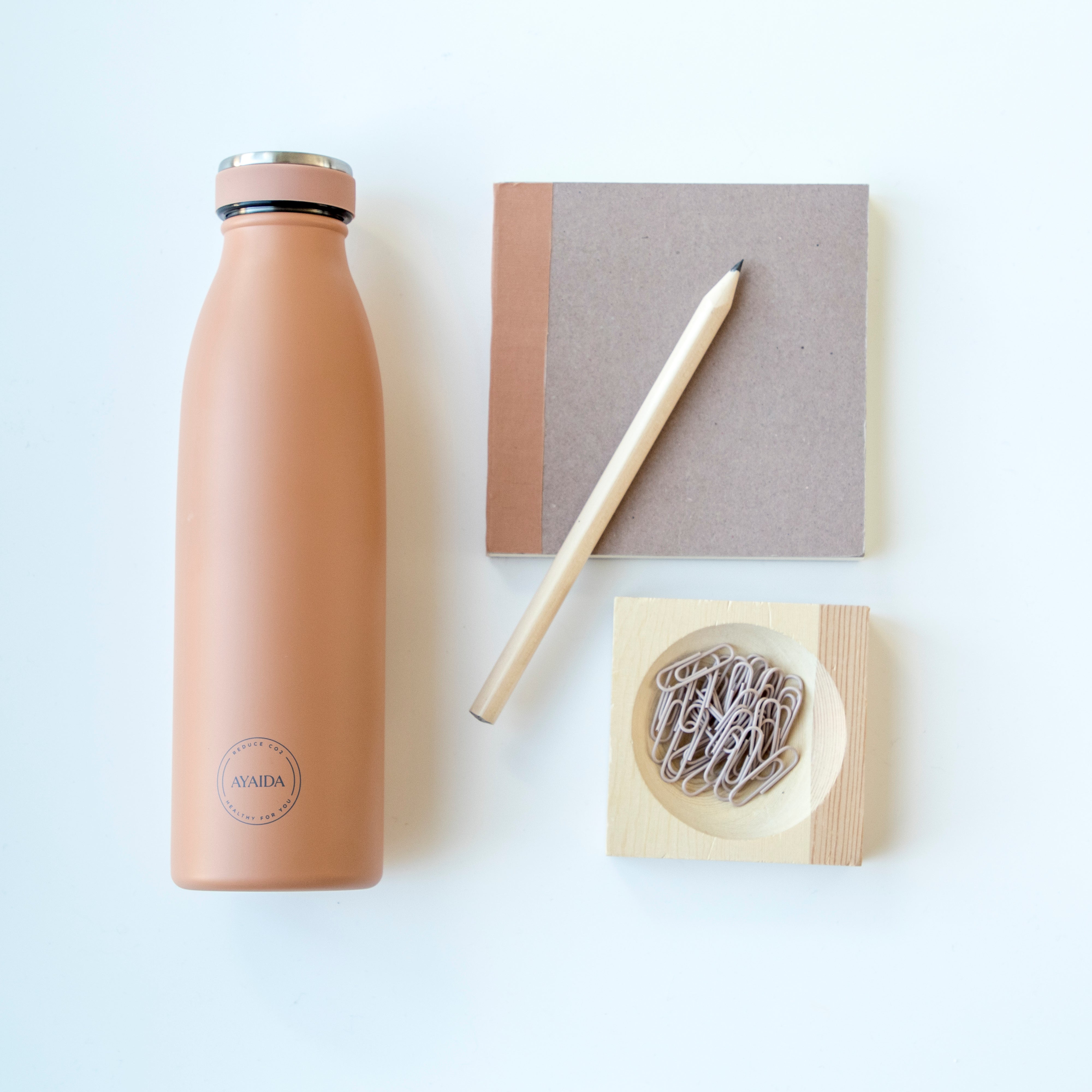 Aya&Ida 500ml Reusable bottle for Hot or Cold drinks | Various Colours at Lifestory