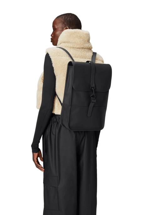 Mini Backpack | Black | Waterproof | by Rains - Lifestory