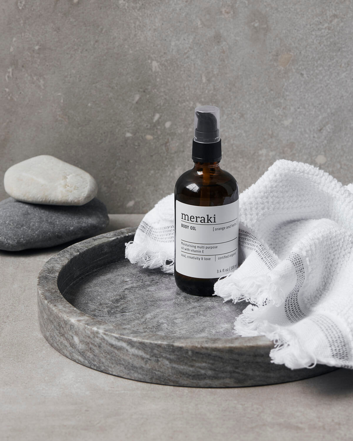 Certified Organic Body Oil | Orange & Herbs | by Meraki - Lifestory - Meraki