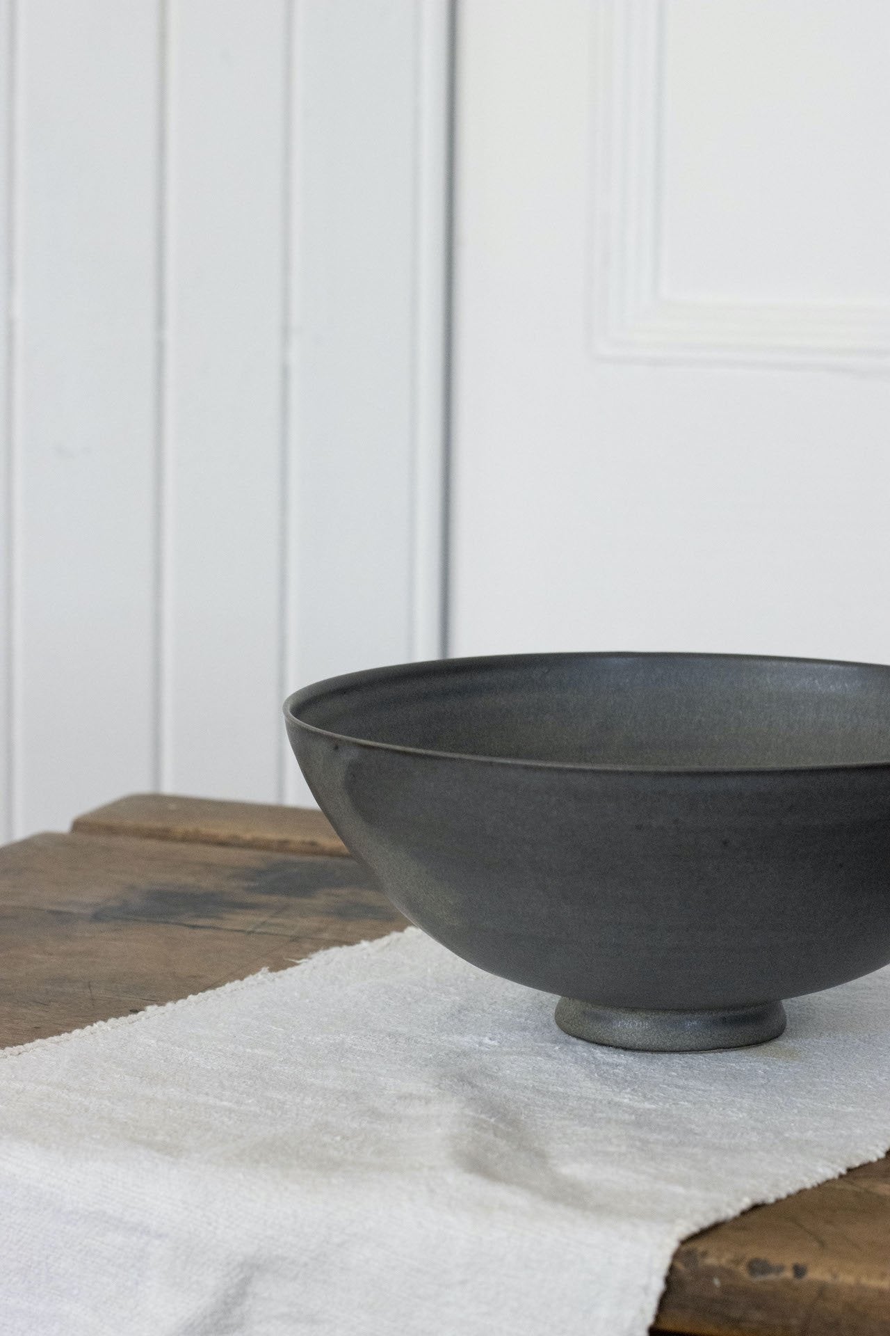 Footed Serving Bowl | Nightshade Blue | by Borja Moronta - Lifestory - Borja Moronta