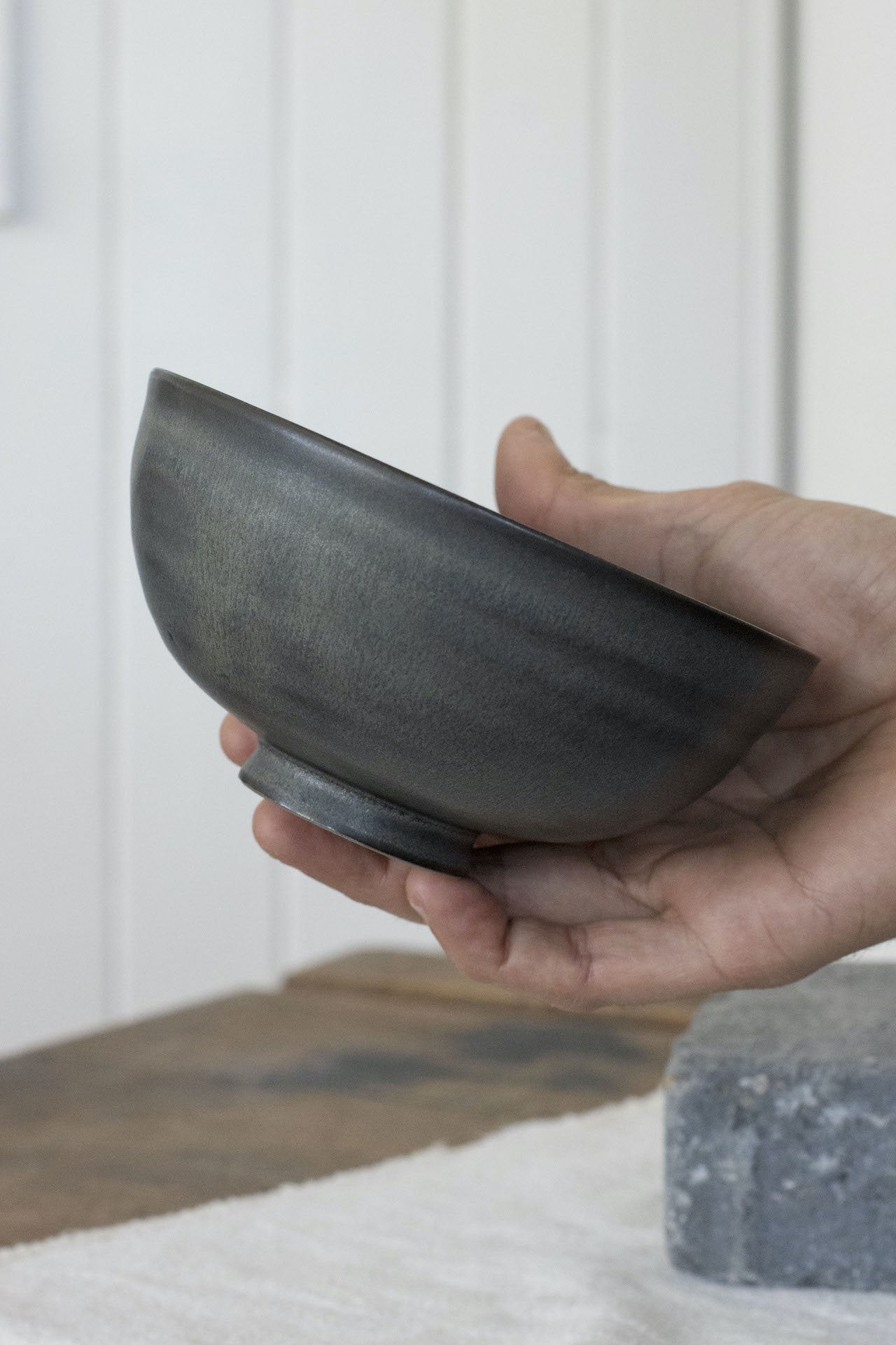 Small Footed Bowl | Nightshade Blue | by Borja Moronta - Lifestory - Borja Moronta