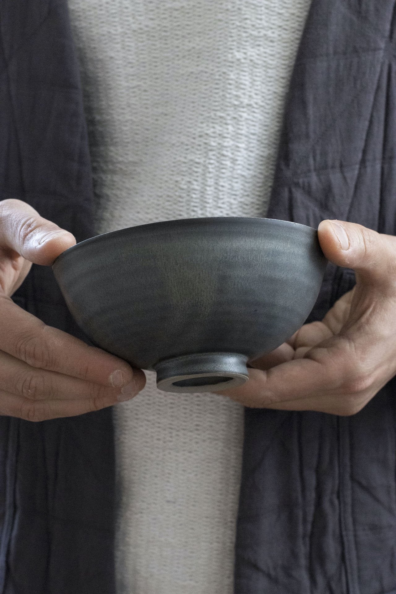 Small Footed Bowl | Pearl Grey | by Borja Moronta - Lifestory - Borja Moronta