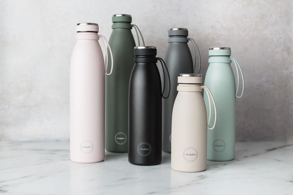 Aya&Ida Silicone Bottle Handle in Various Colours at Lifestory