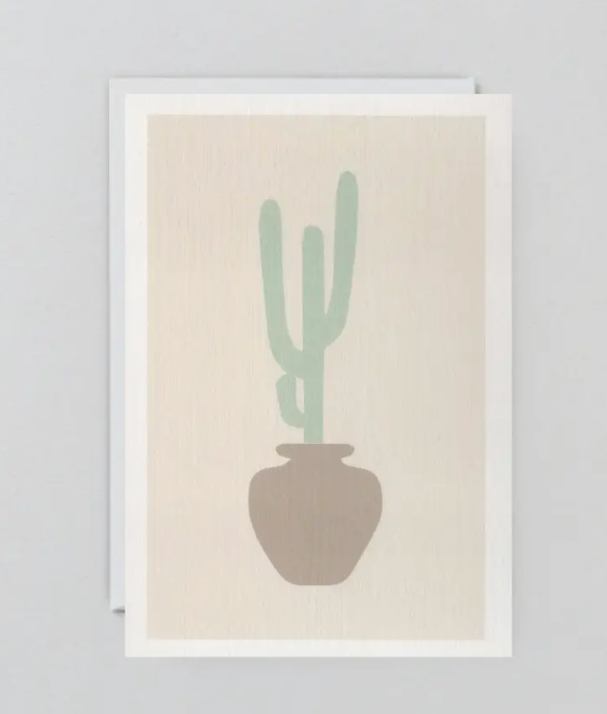 Cactus Card | Blank Inside | by Elly Vvaller - Lifestory - Elly Vvaller