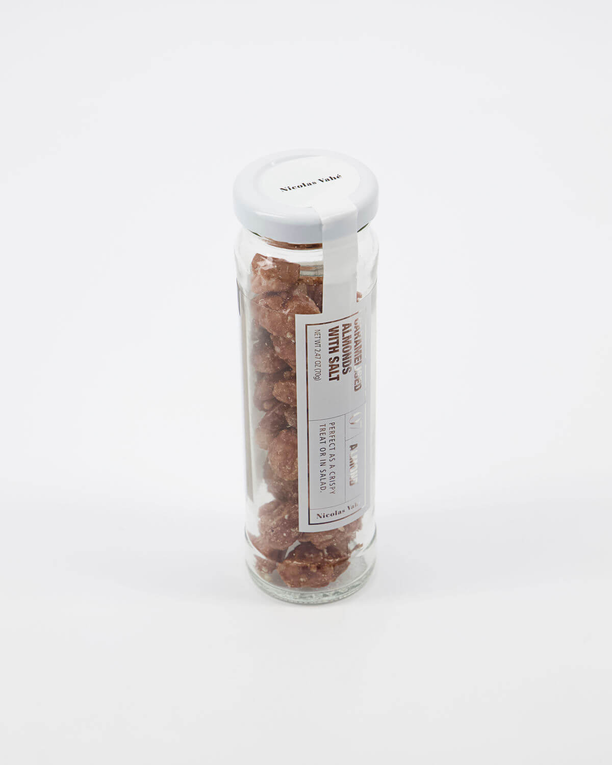 Caramelised Almonds with Salt | 70g Jar | by Nicolas Vahé - Lifestory - Nicolas Vahé