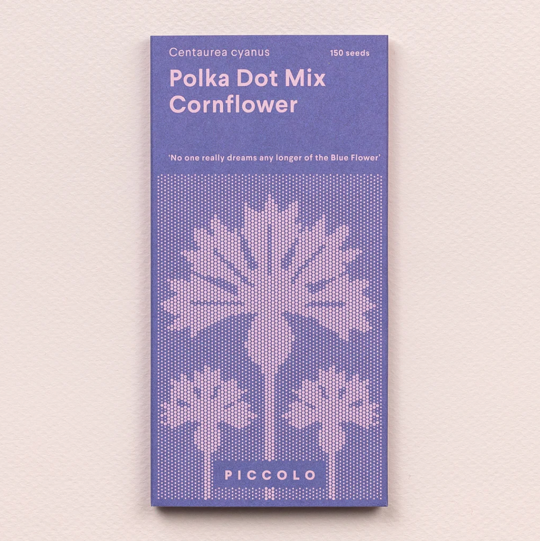 Cornflower 'Polka Dot Mix' Seed Packet | Seeds | by Piccolo - Lifestory - Piccolo