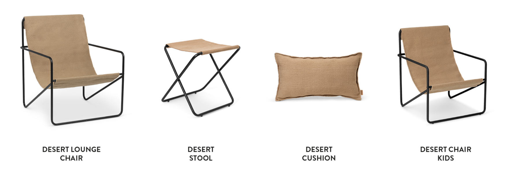 Desert Rectangle Cushion | Sugar Kelp | Recycled PET-yarn | by ferm Living - Lifestory - ferm LIVING
