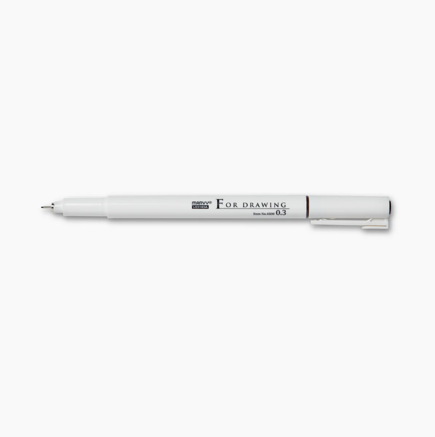 Drawing Pen | 0.3mm | Black | by Notem Studio - Lifestory - Notem Studio