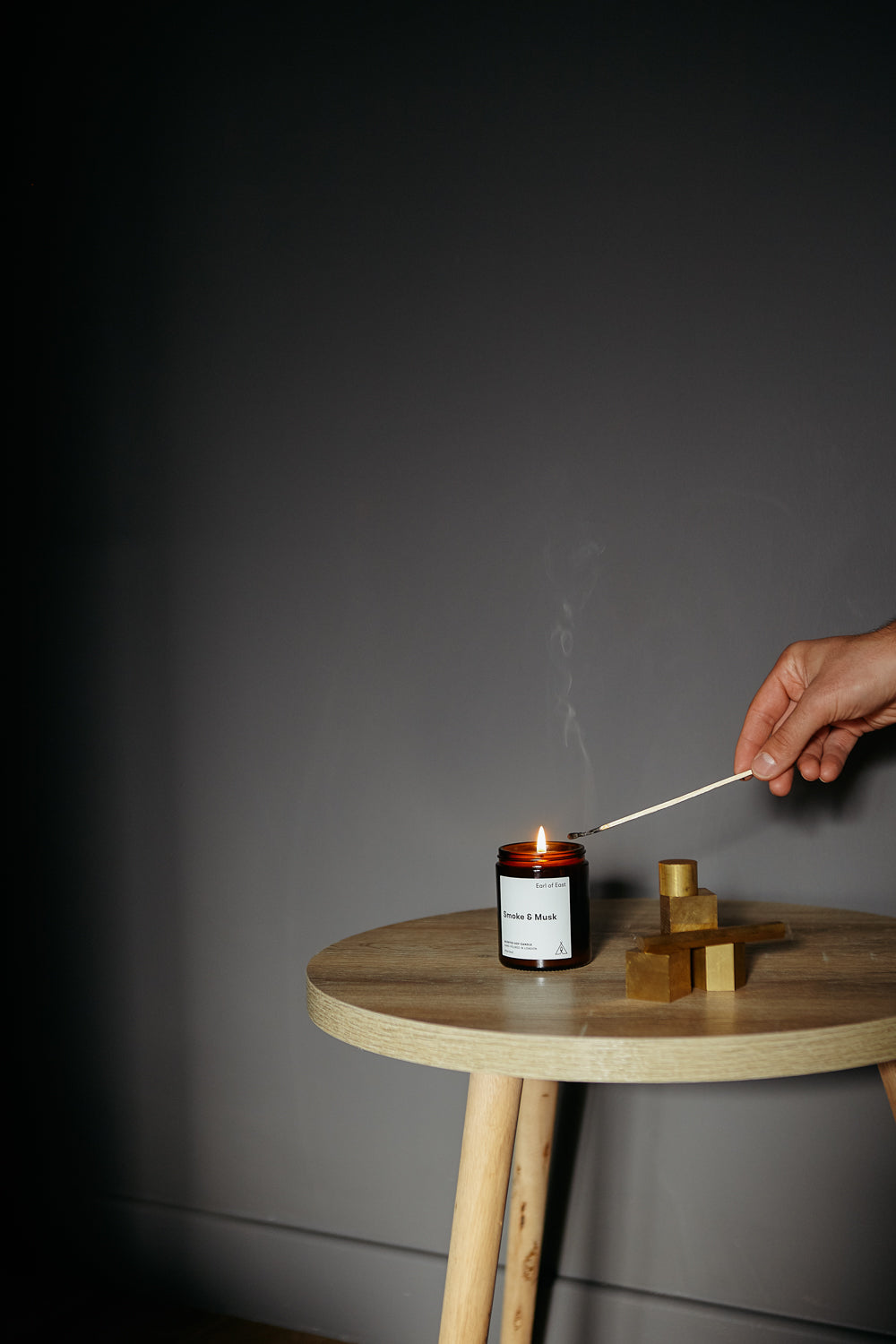 Smoke & Musk | 170ml | Soy Wax Candle | by Earl of East - Lifestory - Earl of East