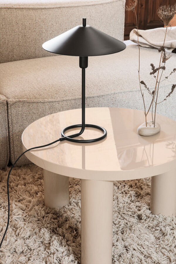 Filo Table Lamp | Black & Black | by ferm Living - Lifestory - ferm Living