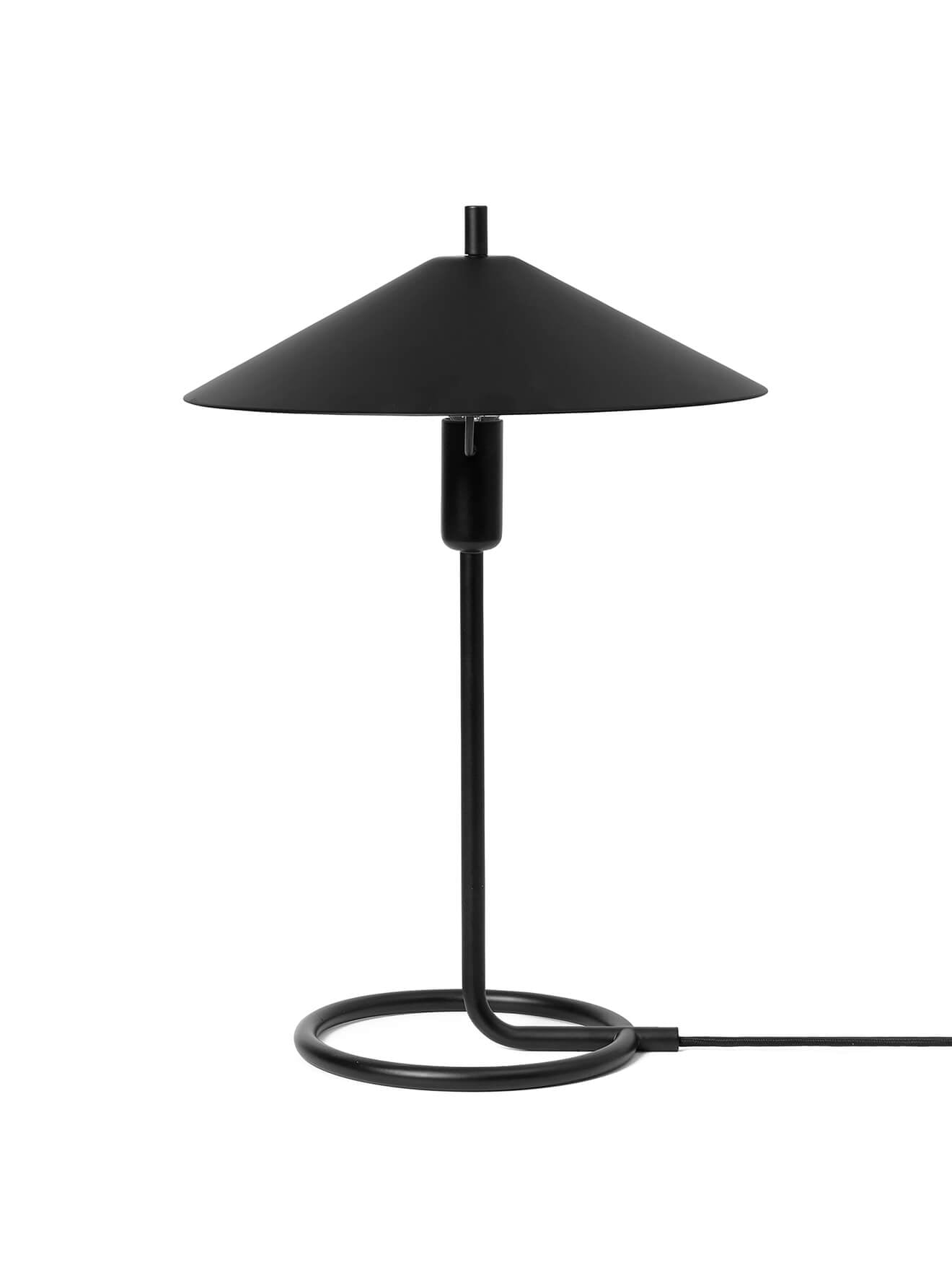Filo Table Lamp | Black & Black | by ferm Living - Lifestory - ferm Living