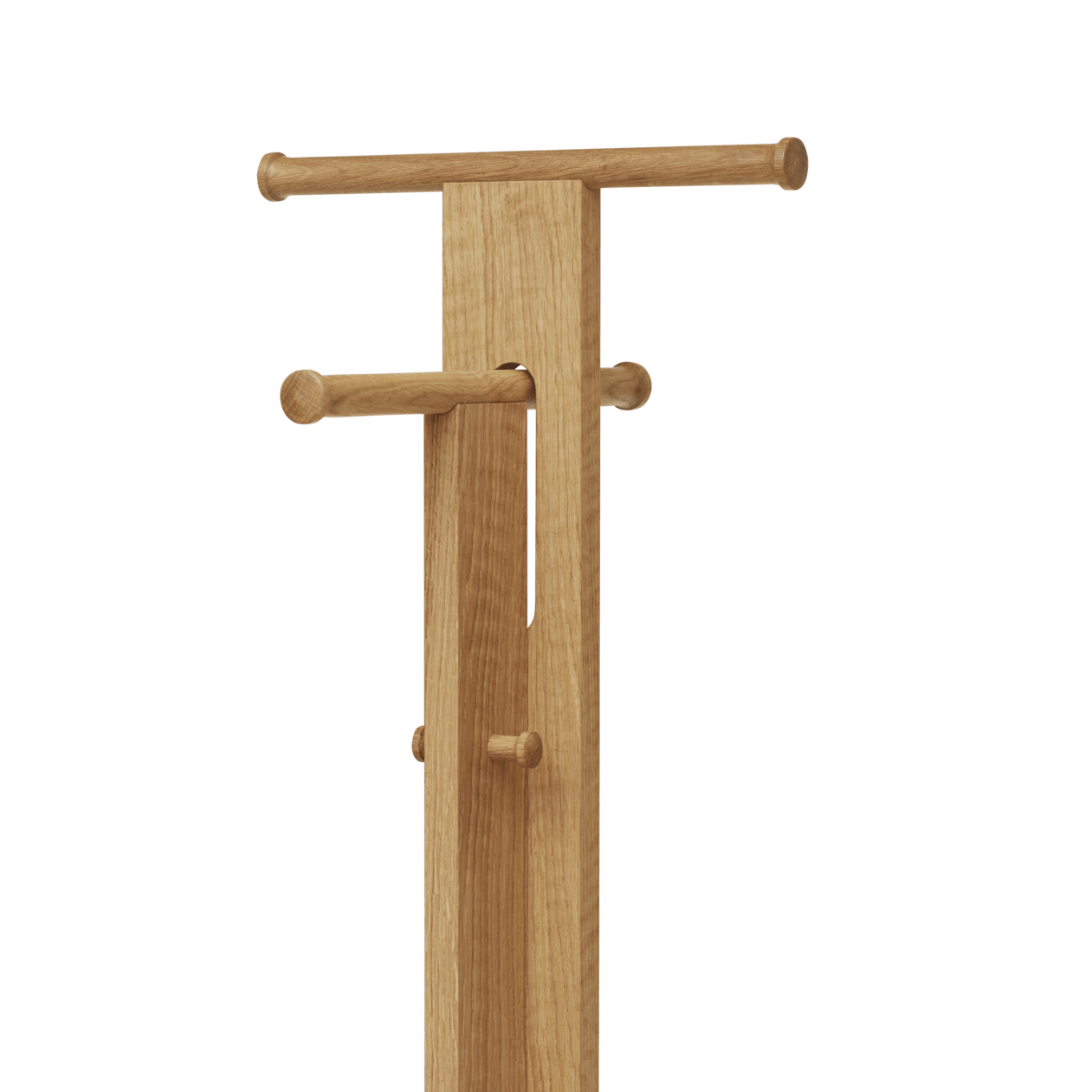 Foyer Coat Stand | Oiled Oak | by Form & Refine - Lifestory - Form & Refine