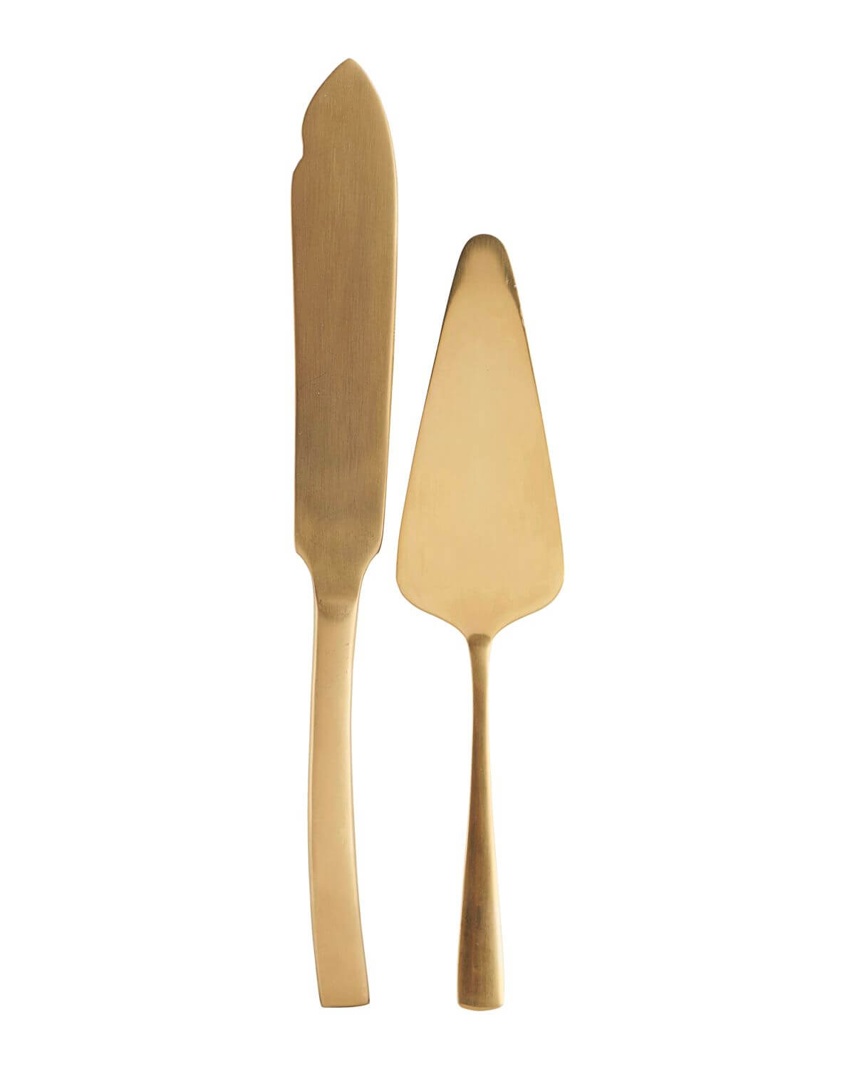 Golden Cake Servers | Stainless Steel | by House Doctor - Lifestory - House Doctor