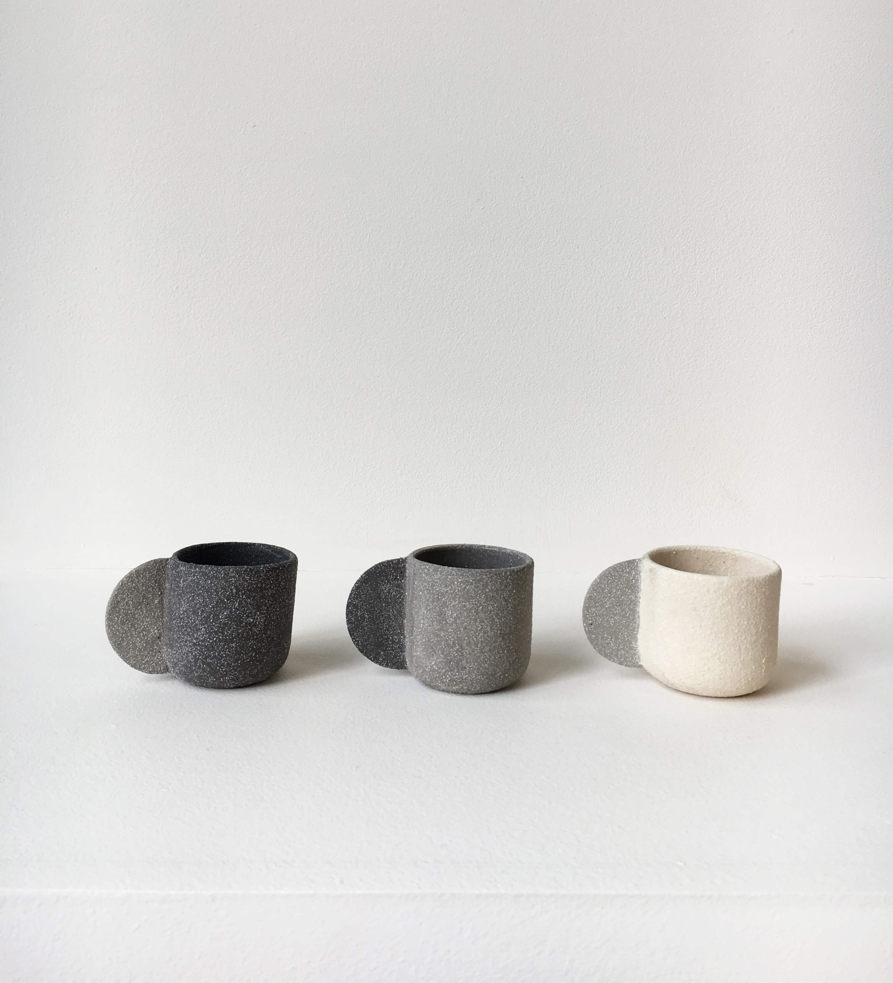 Medium Grey Cup | Dark Grey | Ceramic | by Brutes Ceramics - Lifestory - Brutes Ceramics