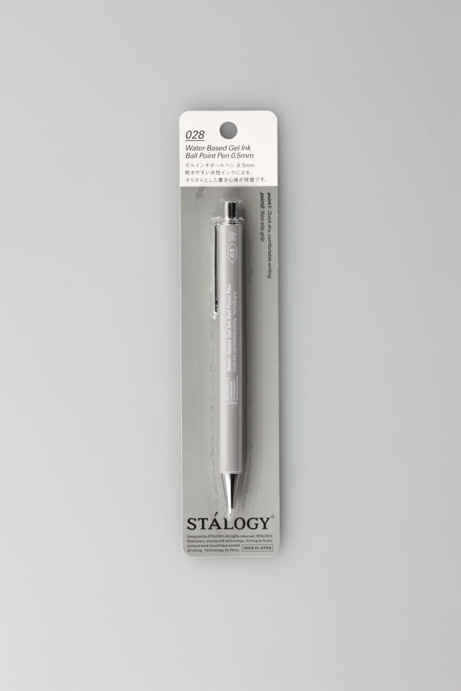 Water-Based Gel Ink Ball Point Pen | 0.5mm | Black Ink | by Stálogy - Lifestory