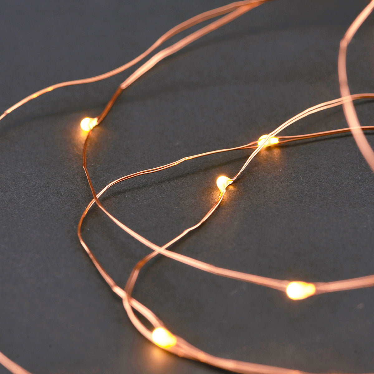 String Lights | Copper | 80 bulbs - Lifestory - House Doctor
