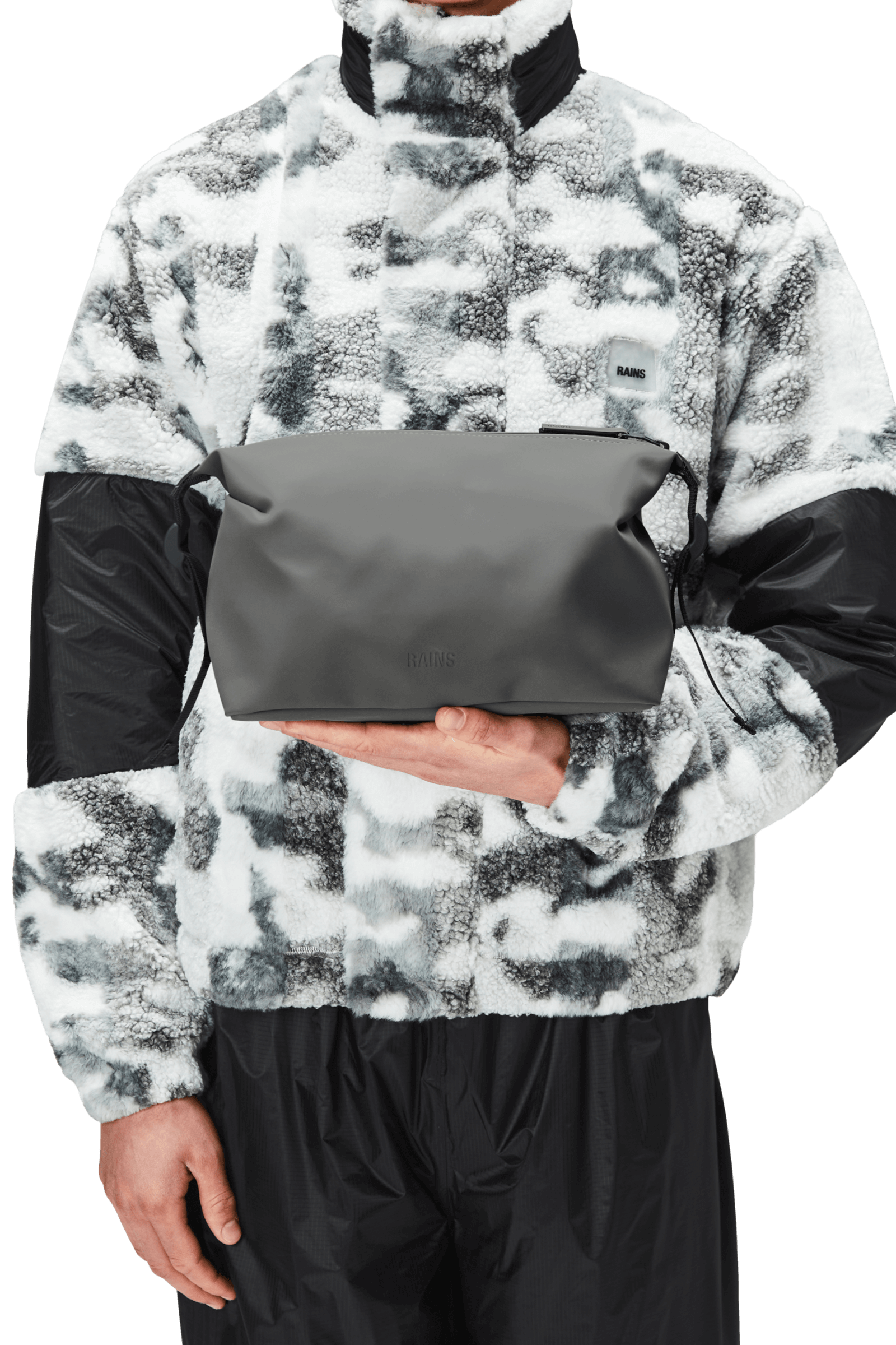 Hilo Weekend Wash Bag | Grey | Waterproof | by Rains - Lifestory - Rains