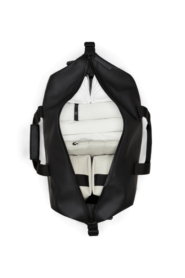 Hilo Weekend Bag | Black | Waterproof | by Rains - Lifestory