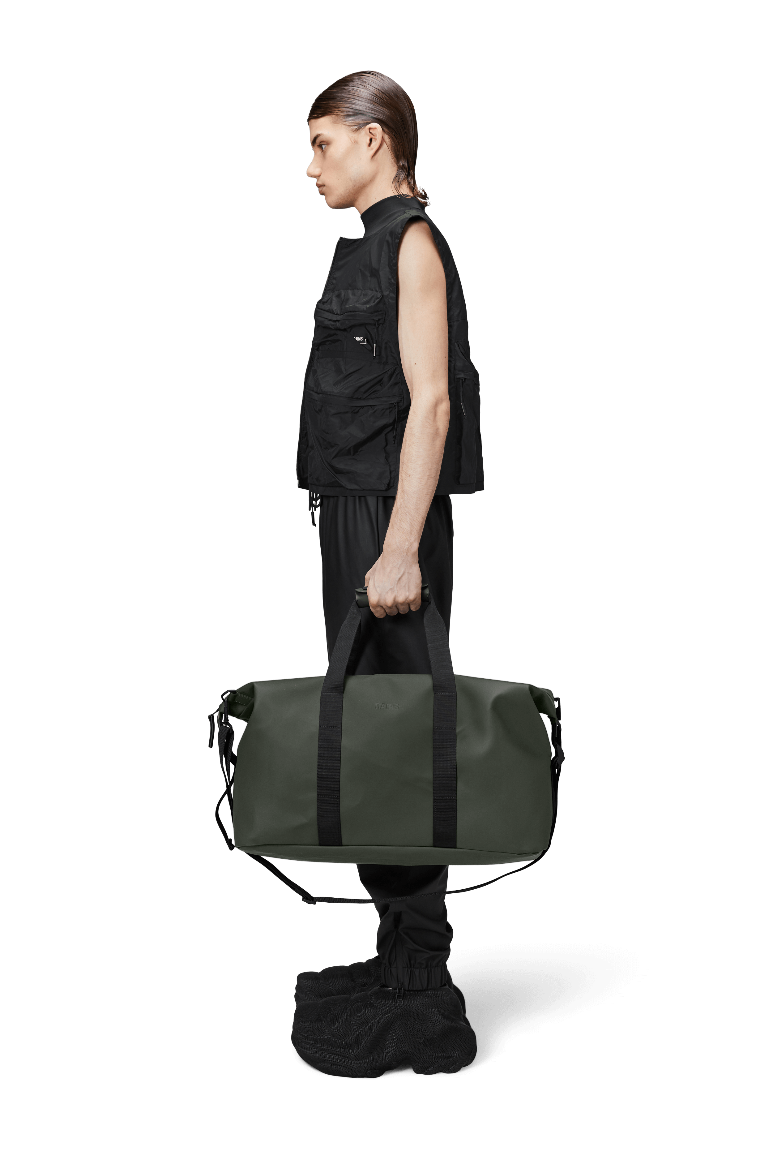 Hilo Weekend Bag | Green | Waterproof | by Rains - Lifestory