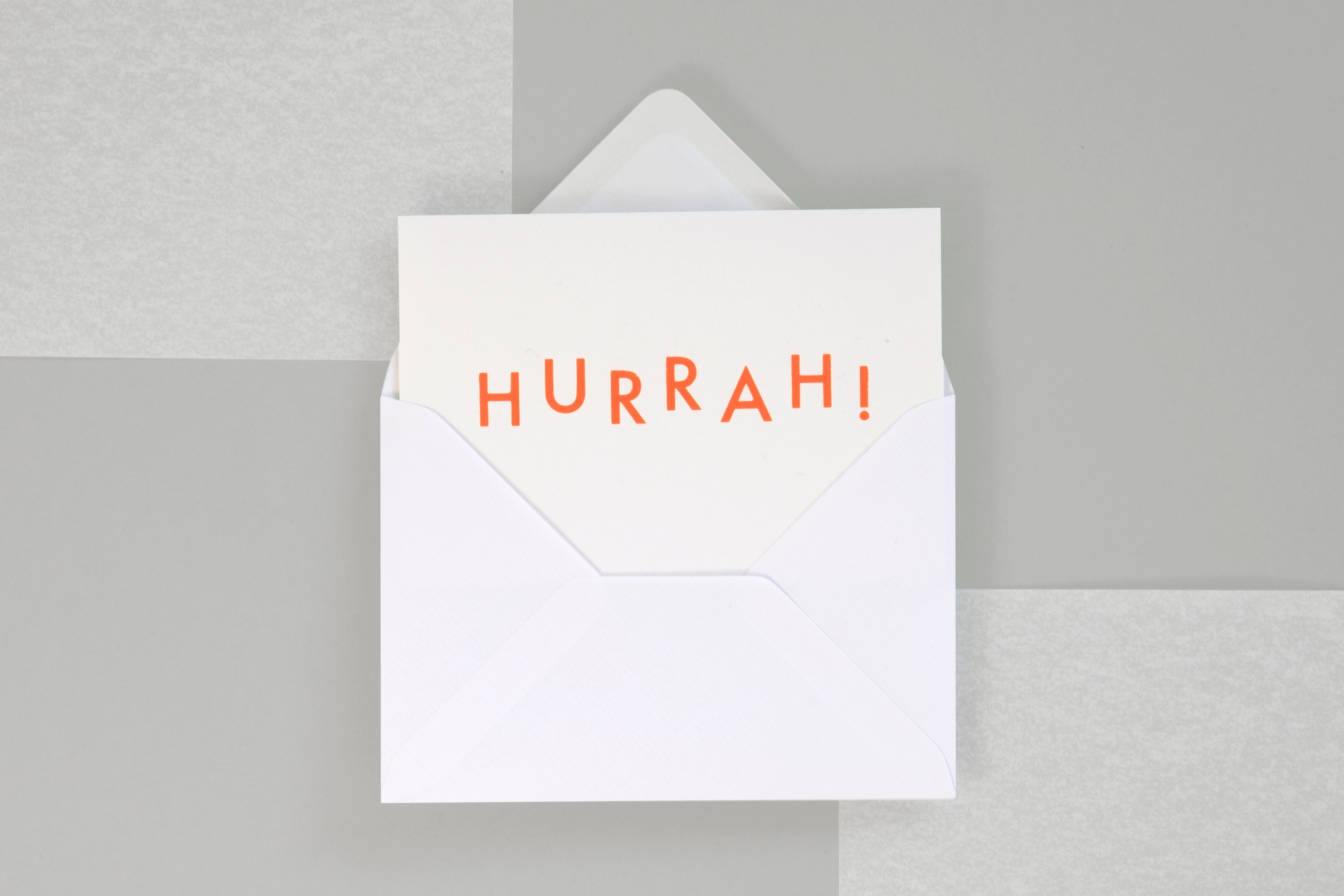 Hurrah card by Ola - Lifestory