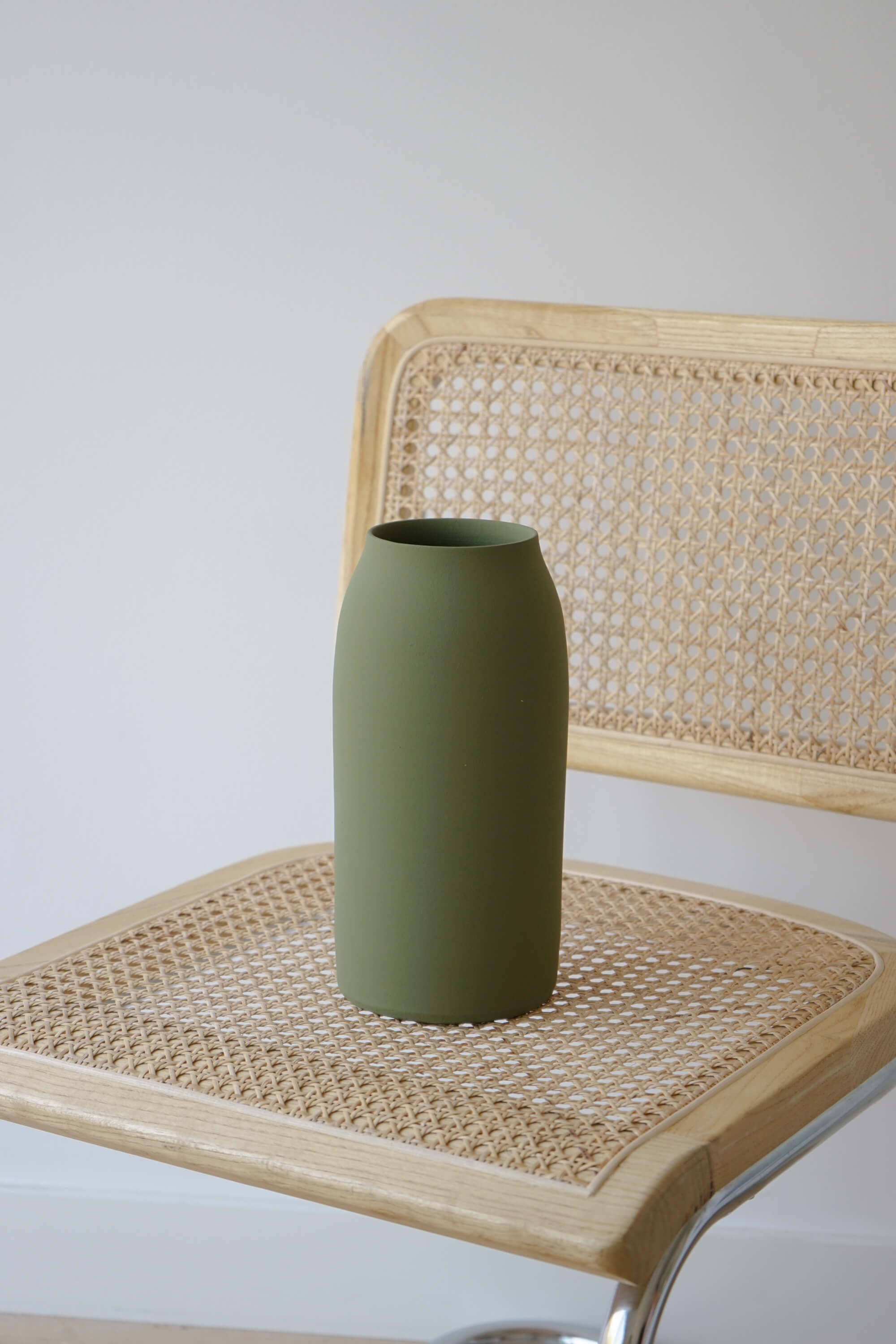 The Island Collection 01 Vase | Olive Green | Handmade Earthenware | by O Cactuu - Lifestory - O Cactuu