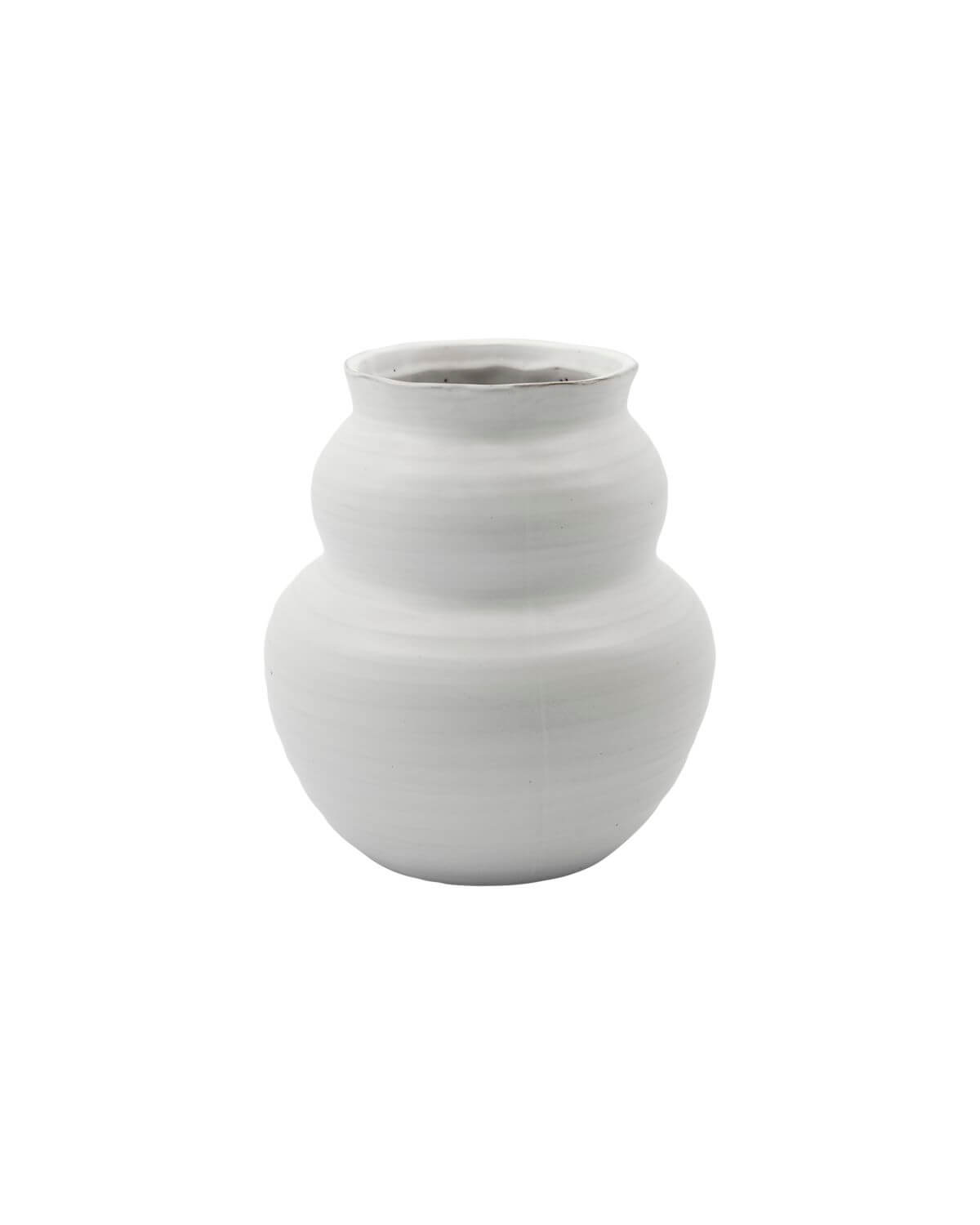 White Vase | Juno | Medium | by House Doctor - Lifestory - House Doctor