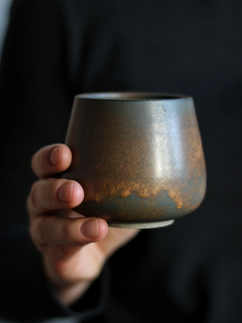 Large Cup - 300ml | Tamba | Hand Thrown Stoneware | by Aku Ceramics - Lifestory - Aku Ceramics
