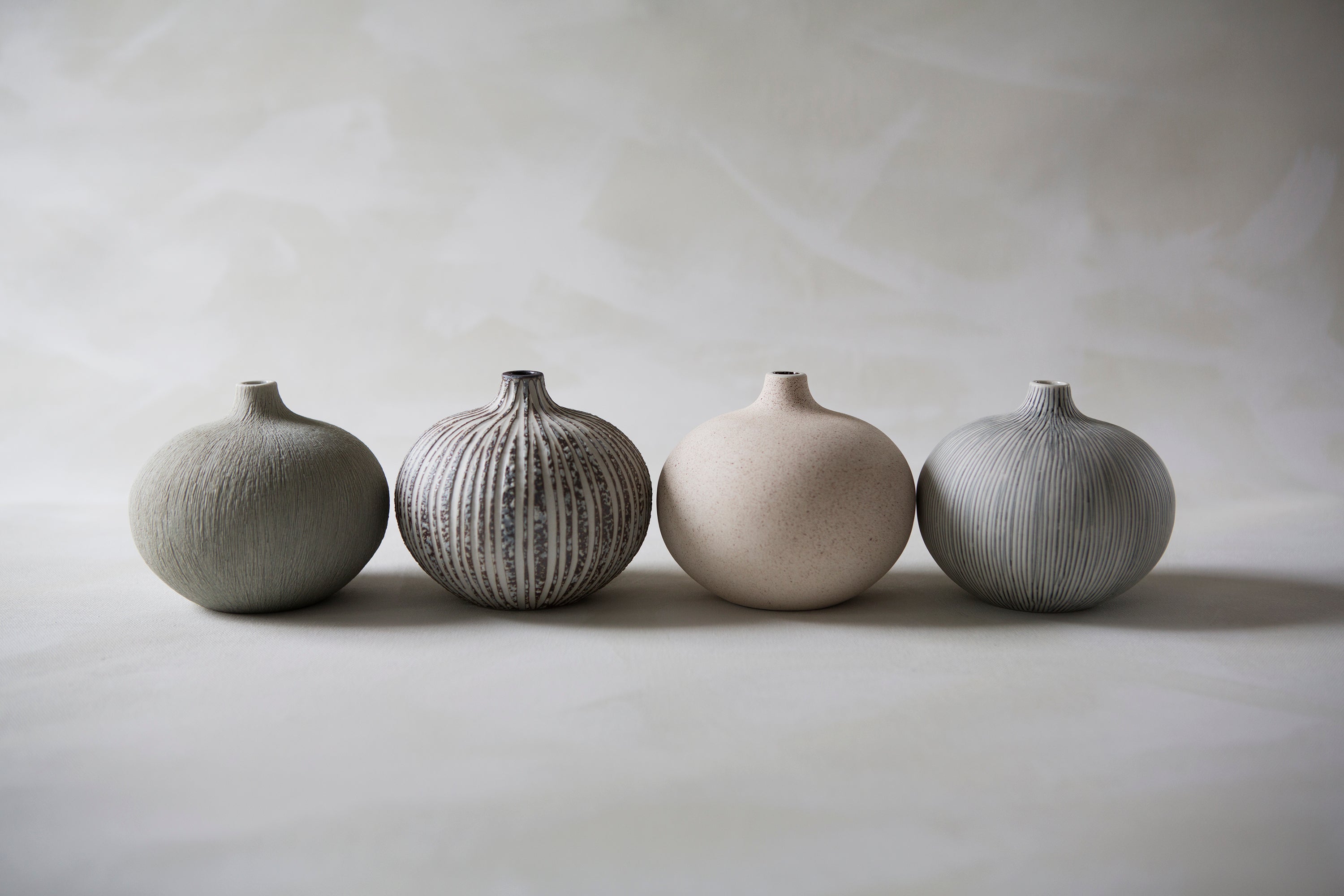 Bari Vase | Small | Green Melange | by Lindform - Lifestory - Lindform