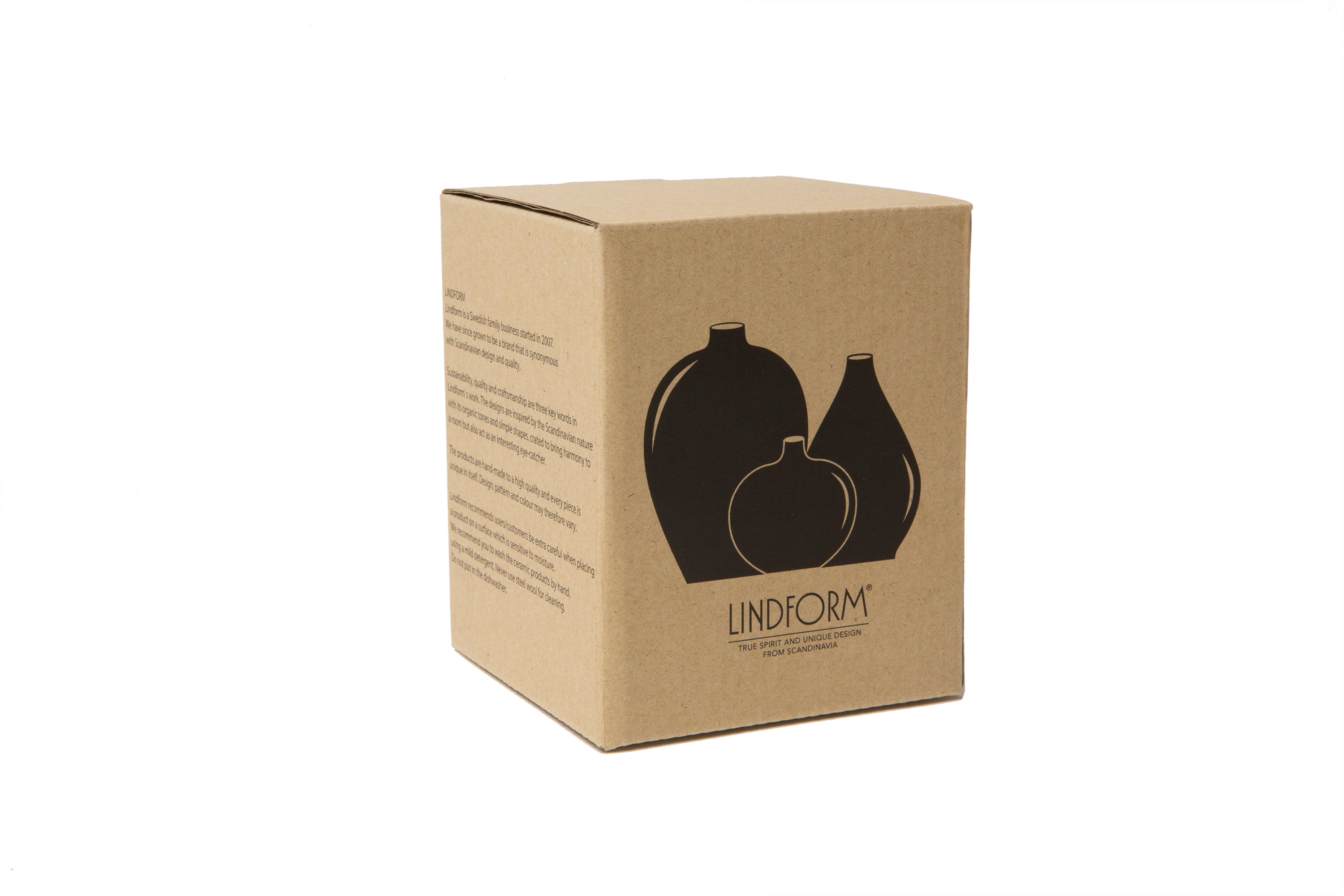 Bottle with Gift Box | Medium | Black | by Lindform - Lifestory - Lindform
