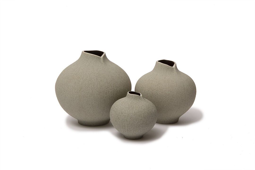 Line Vase | Extra Large | Sand Grey | by Lindform - Lifestory - Lindform