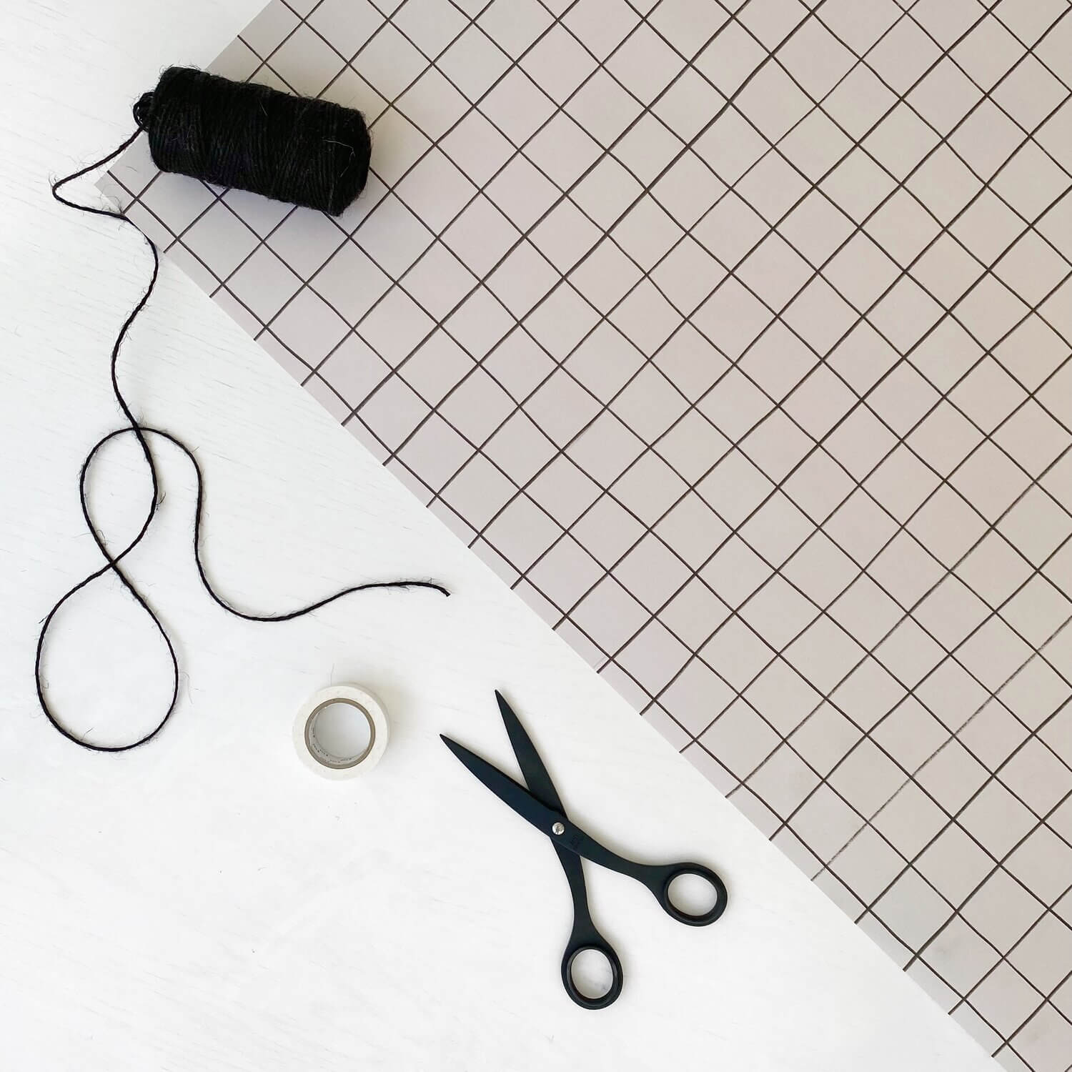 Little Grid Gift Wrapping Paper | by Kinshipped - Lifestory - Kinshipped