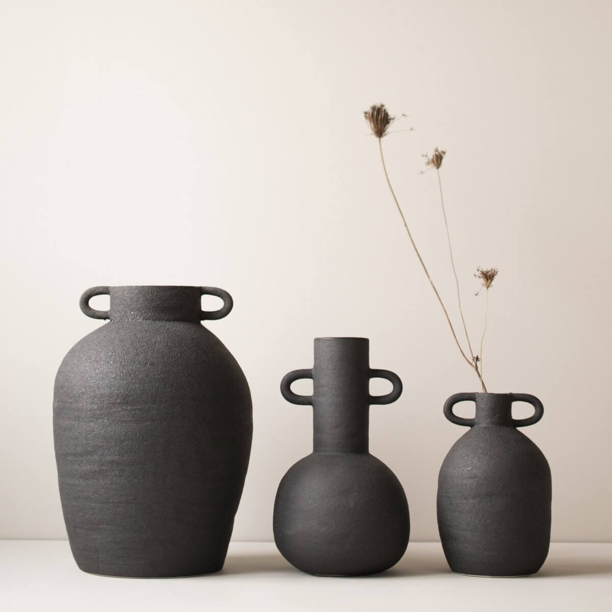 Long Vase | Black | Small | by DBKD - Lifestory - DBKD