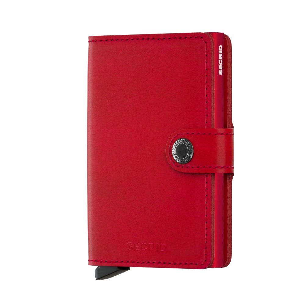 Miniwallet in Original Red Leather by Secrid Wallets - Lifestory