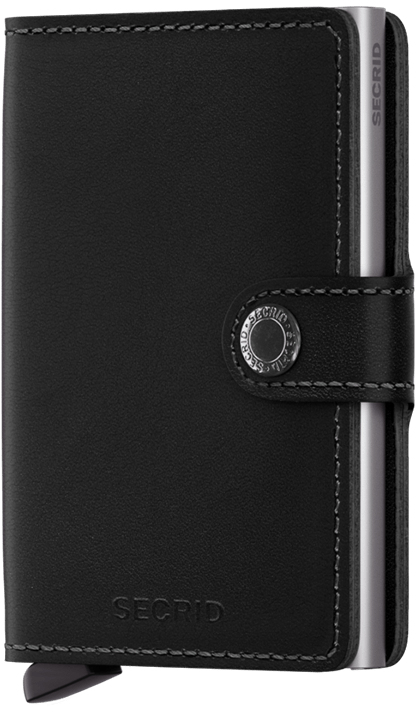 Miniwallet in Original Black Leather | by Secrid Wallets - Lifestory