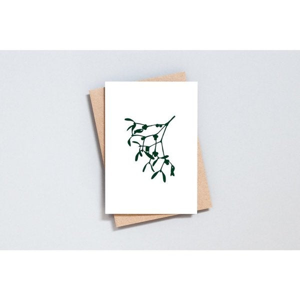 Mistletoe Card |Green - Lifestory - ola