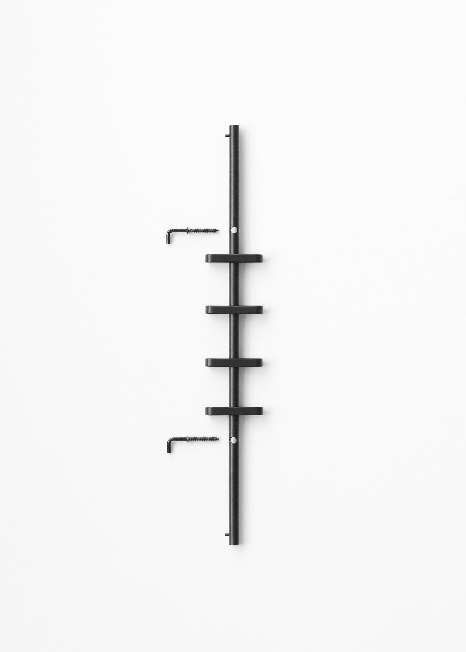 Coat Rack With 4 Movable Pegs | Black | by Moebe - Lifestory - Moebe