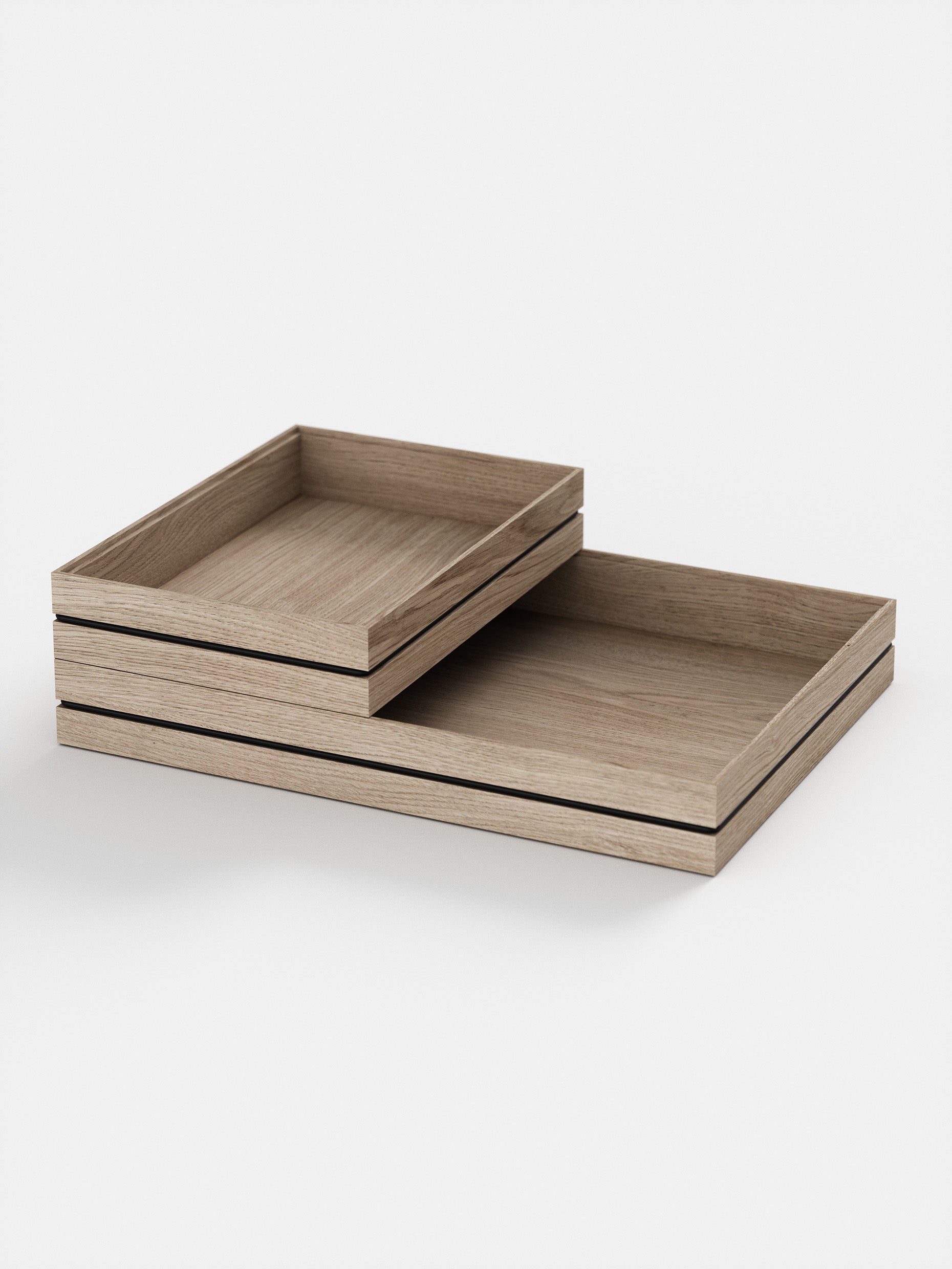 Functional and Sleek Wooden Tray | Organise | Large | by Moebe - Lifestory - Moebe